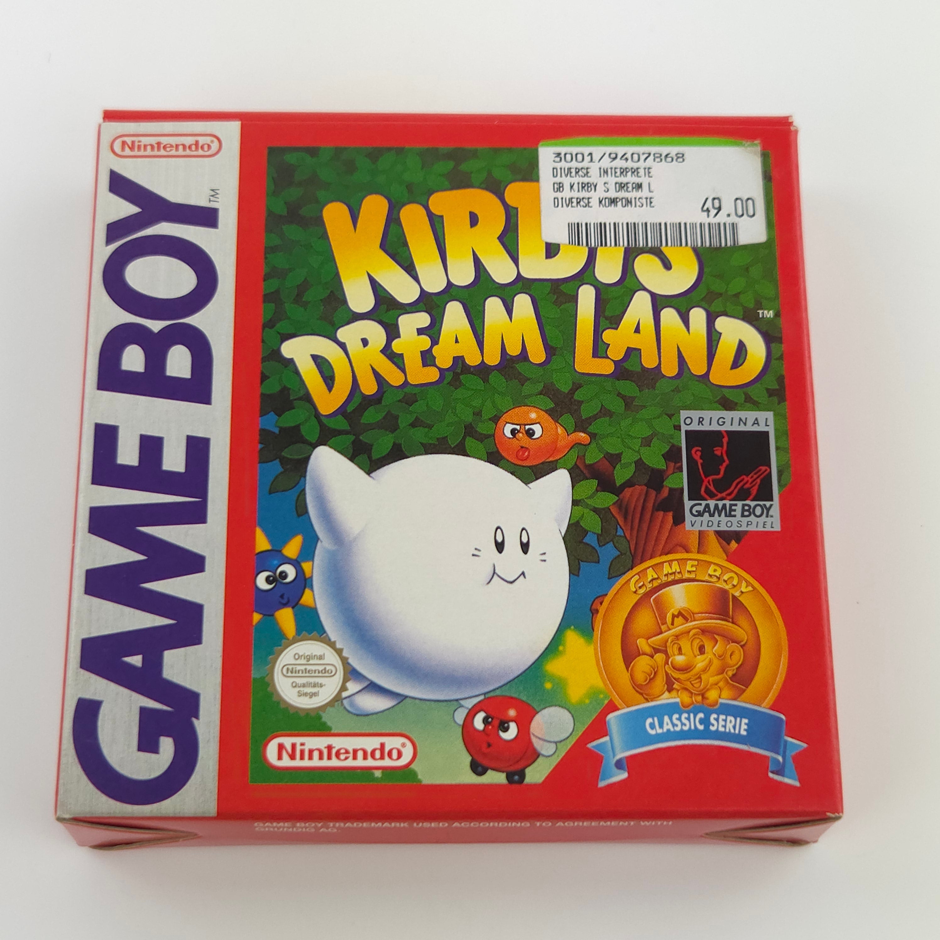 Nintendo Game Boy Spiel – Kirbys Dream Land (OVP PAL)