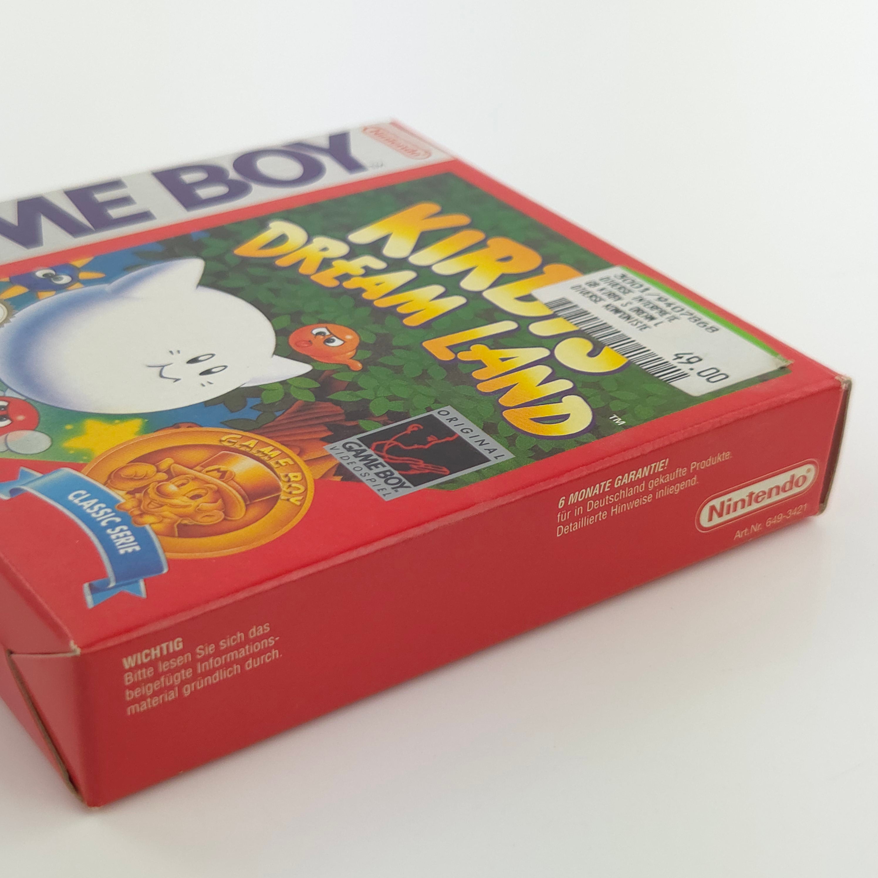 Nintendo Game Boy Spiel – Kirbys Dream Land (OVP PAL)