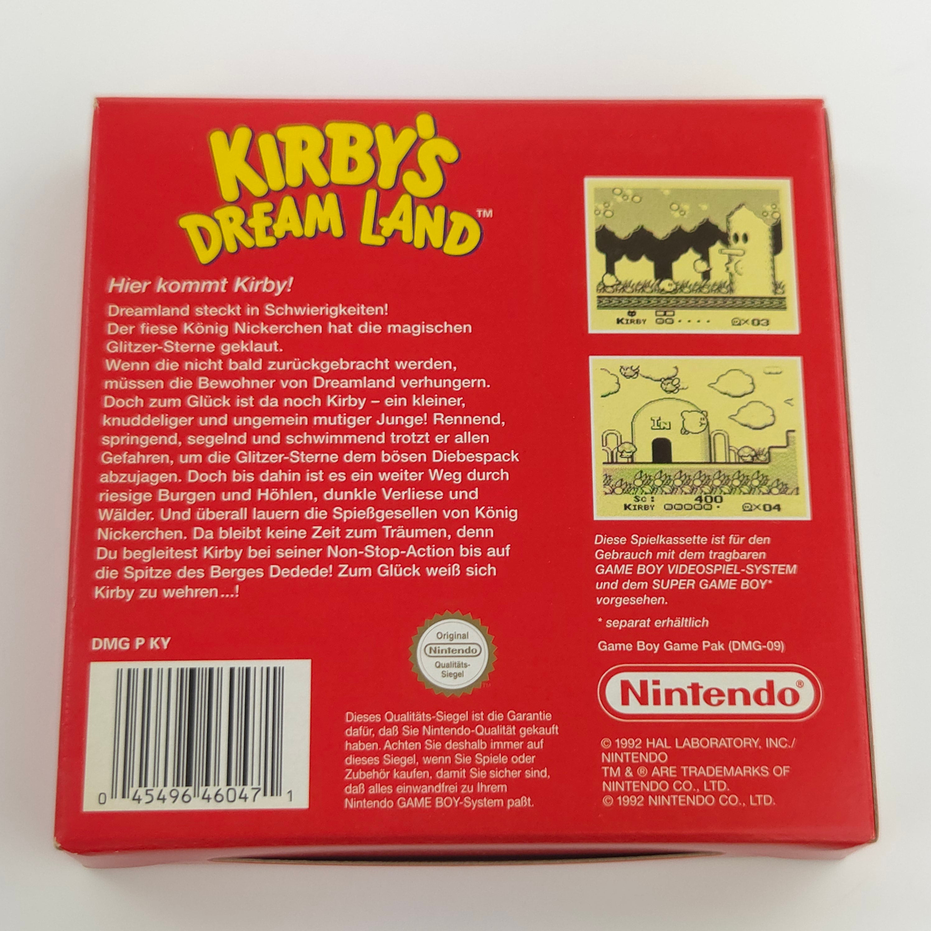 Nintendo Game Boy Spiel – Kirbys Dream Land (OVP PAL)