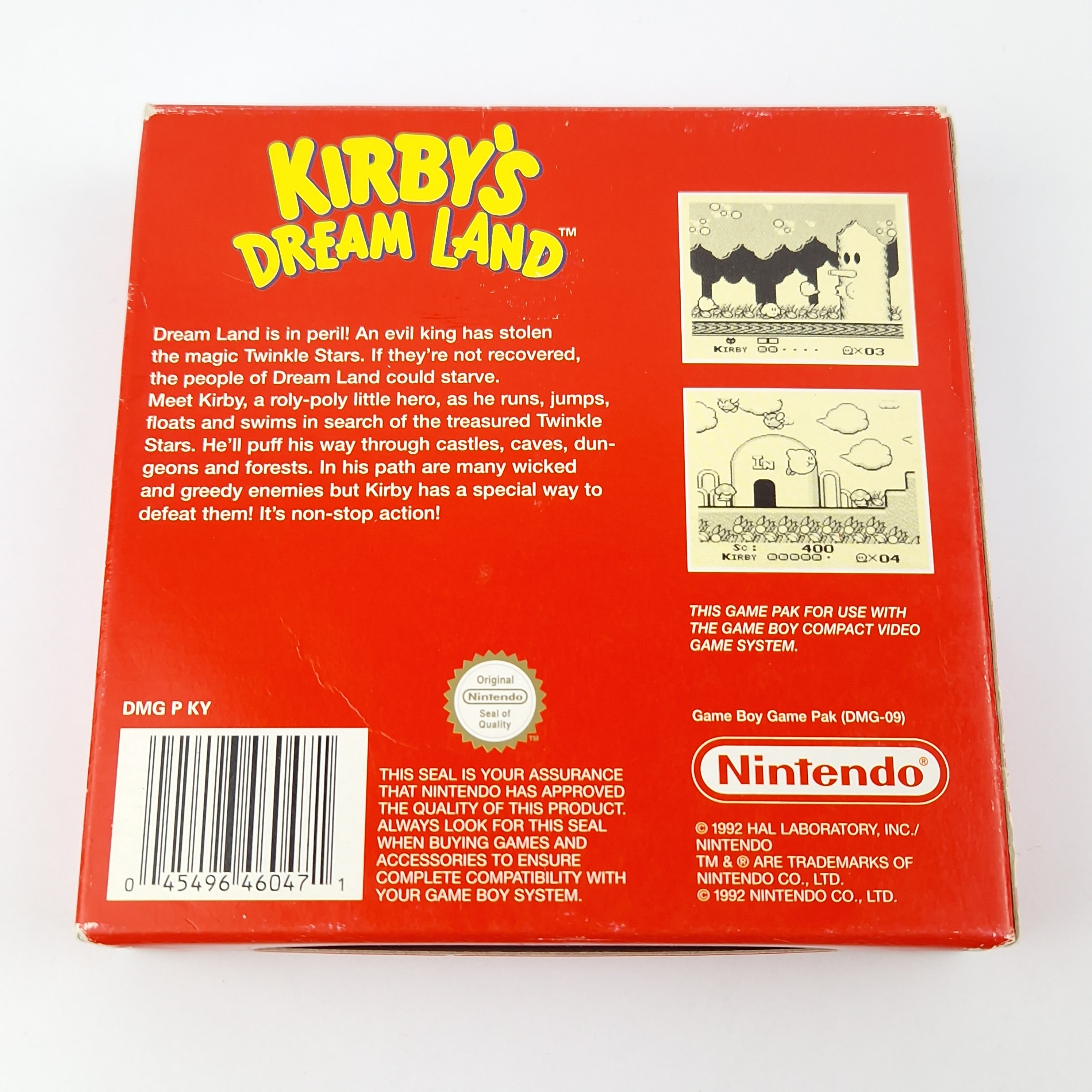 Nintendo Game Boy Spiel – Kirbys Dream Land (OVP PAL)