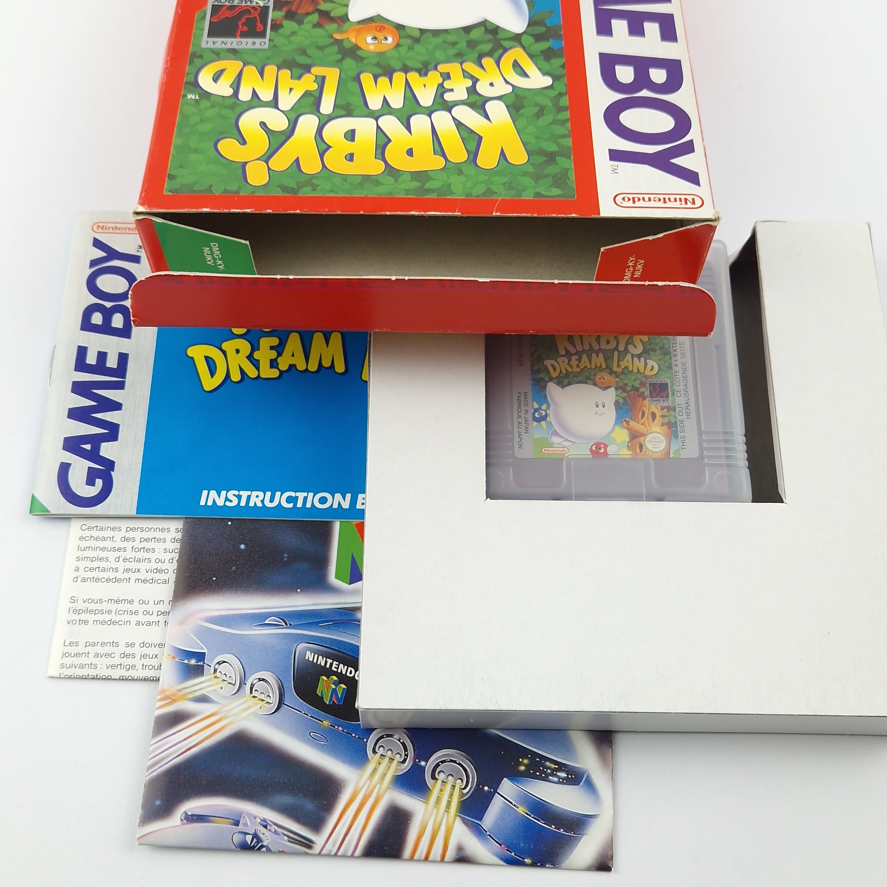 Nintendo Game Boy Spiel – Kirbys Dream Land (OVP PAL)