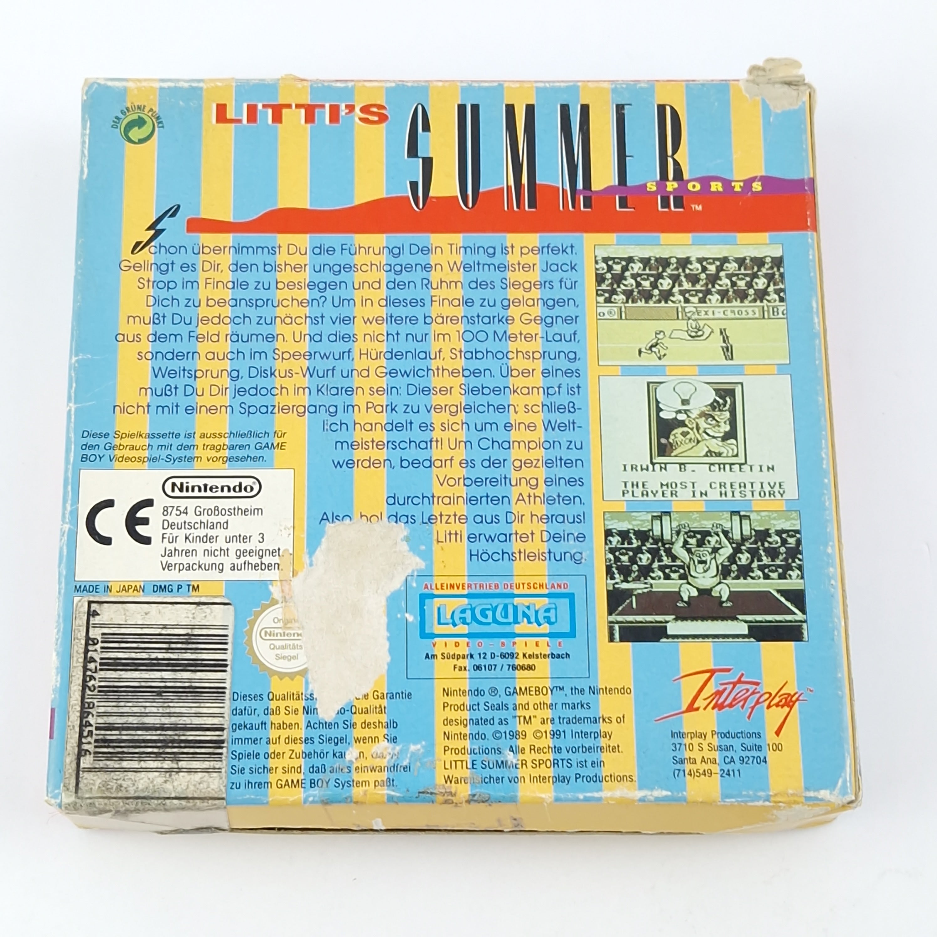 Nintendo Game Boy Spiel – Littis Summer Sports (OVP PAL)