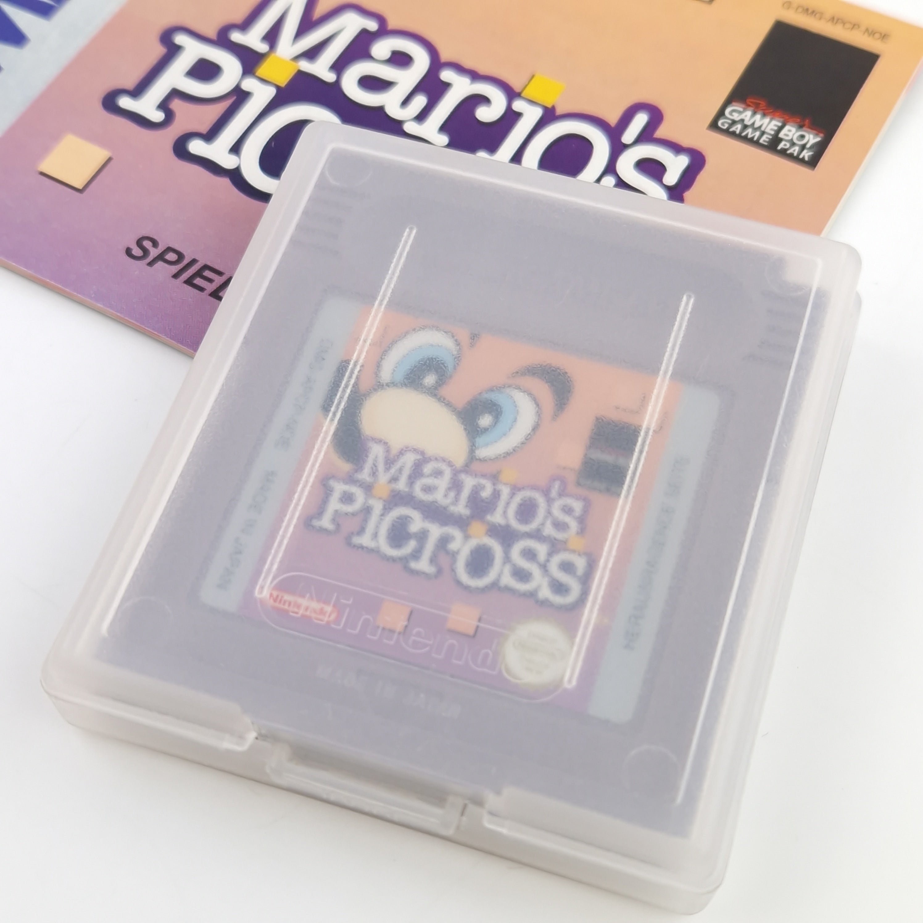 Nintendo Game Boy Spiel – Mario Picross Modul PAL NOE