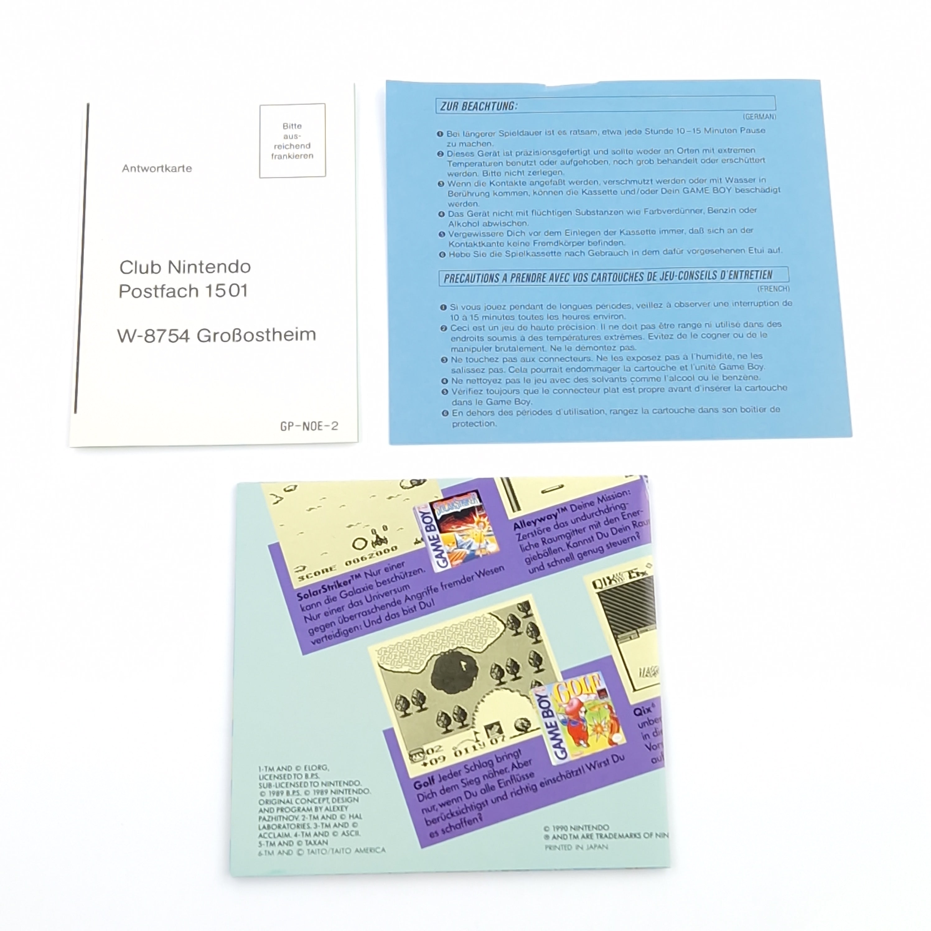 Nintendo Game Boy Spiel – Mario & Yoshi (OVP PAL)