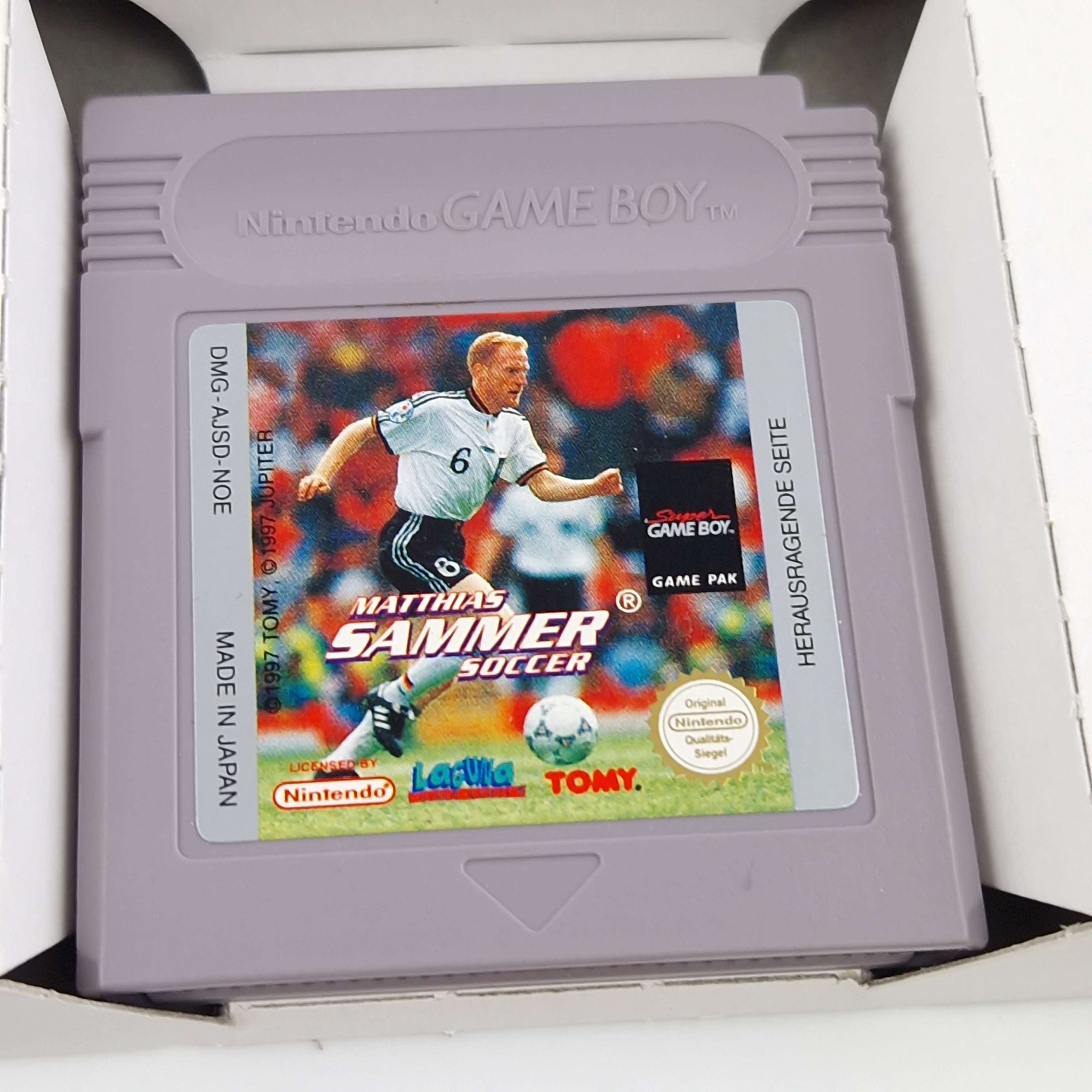 Nintendo Game Boy Spiel – Matthias Sammer Soccer (OVP PAL)