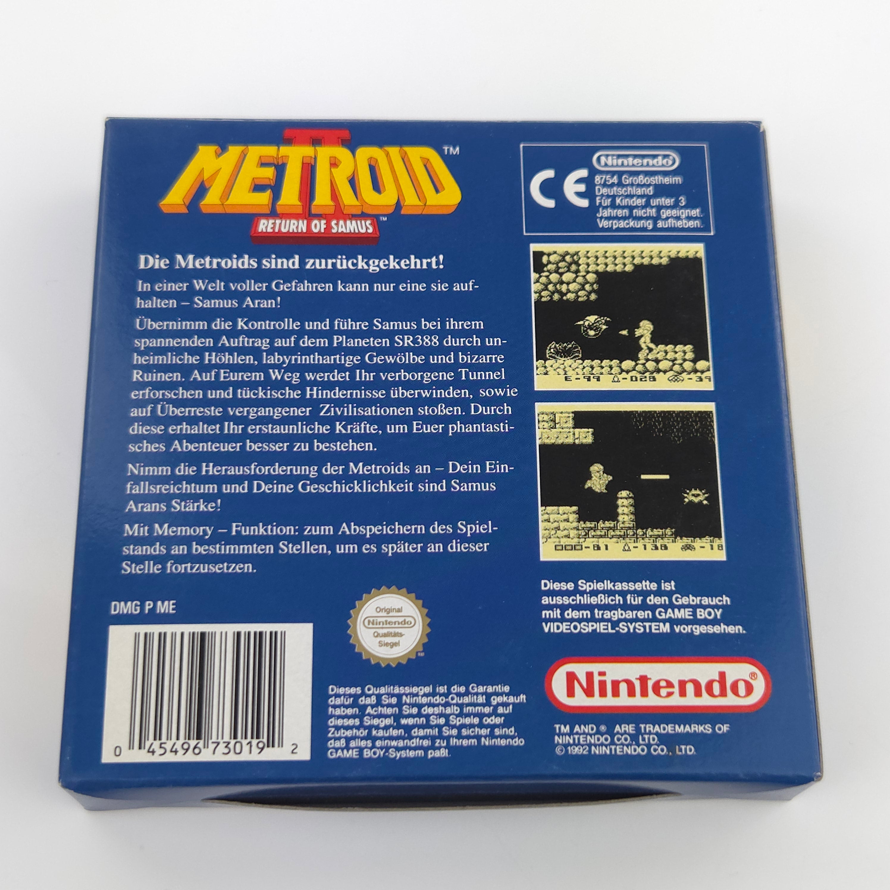 Game Boy Spiel – Metroid II Return of Samus (PAL OVP)