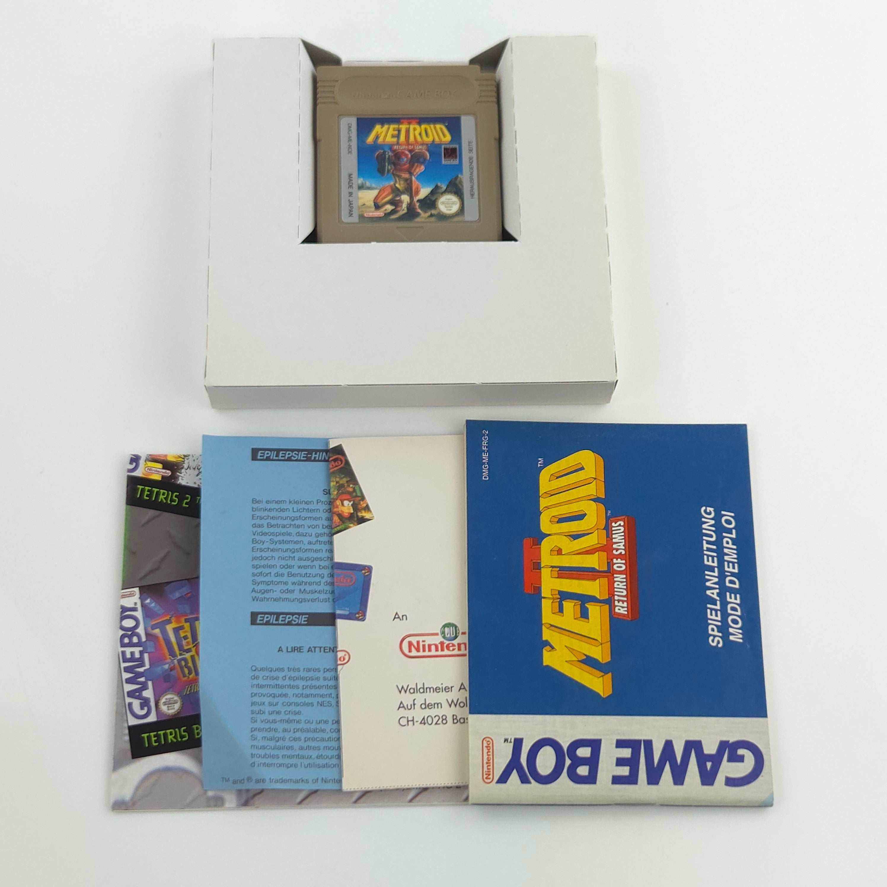 Game Boy Spiel – Metroid II Return of Samus (OVP PAL)