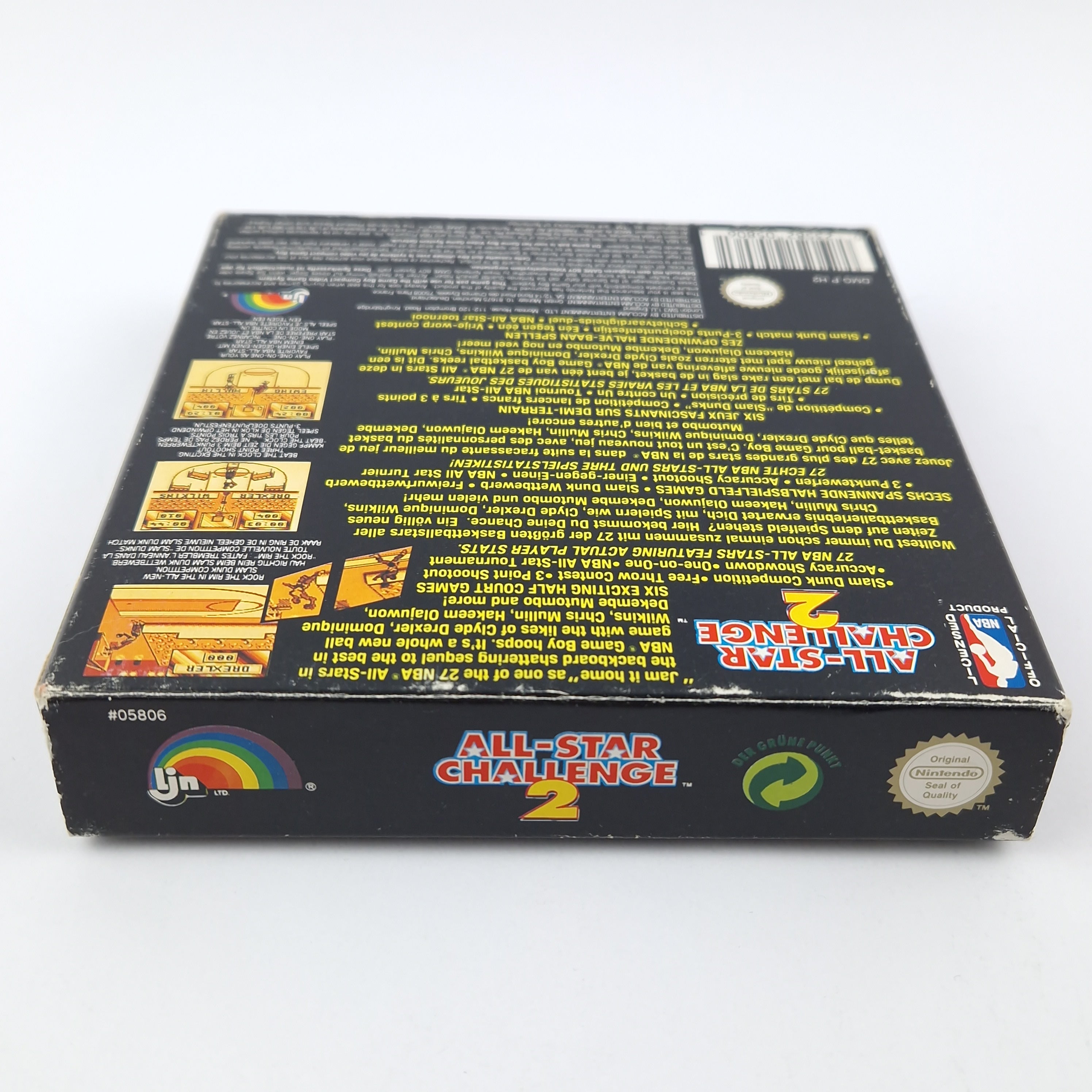 Nintendo Game Boy Spiel – NBA All-Star Challenge 2 OVP
