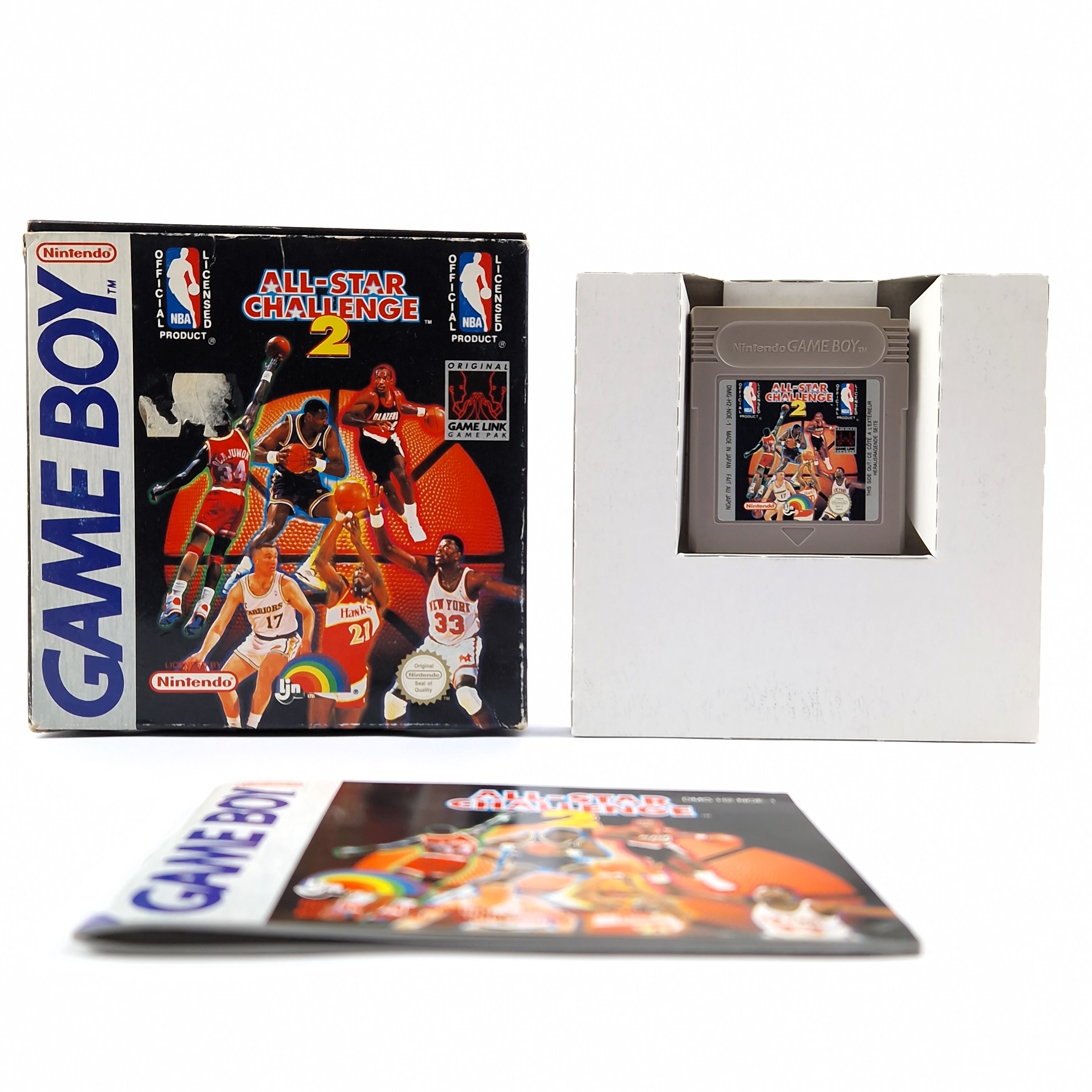 Nintendo Game Boy Spiel – NBA All-Star Challenge 2 OVP