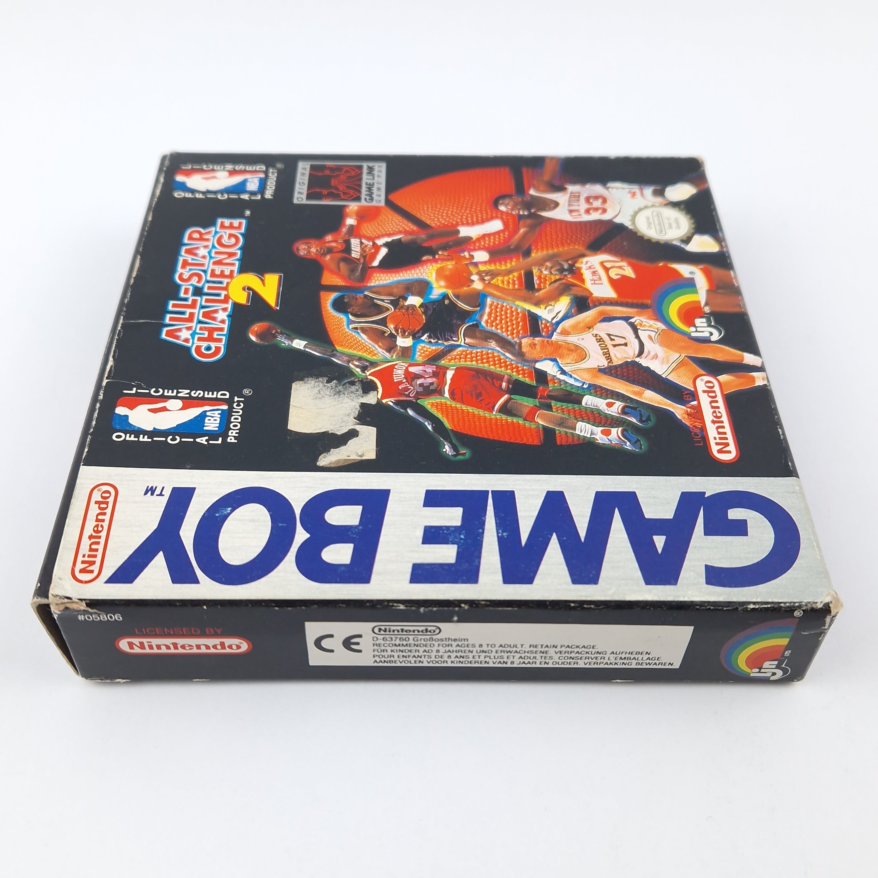 Nintendo Game Boy Spiel – NBA All-Star Challenge 2 OVP