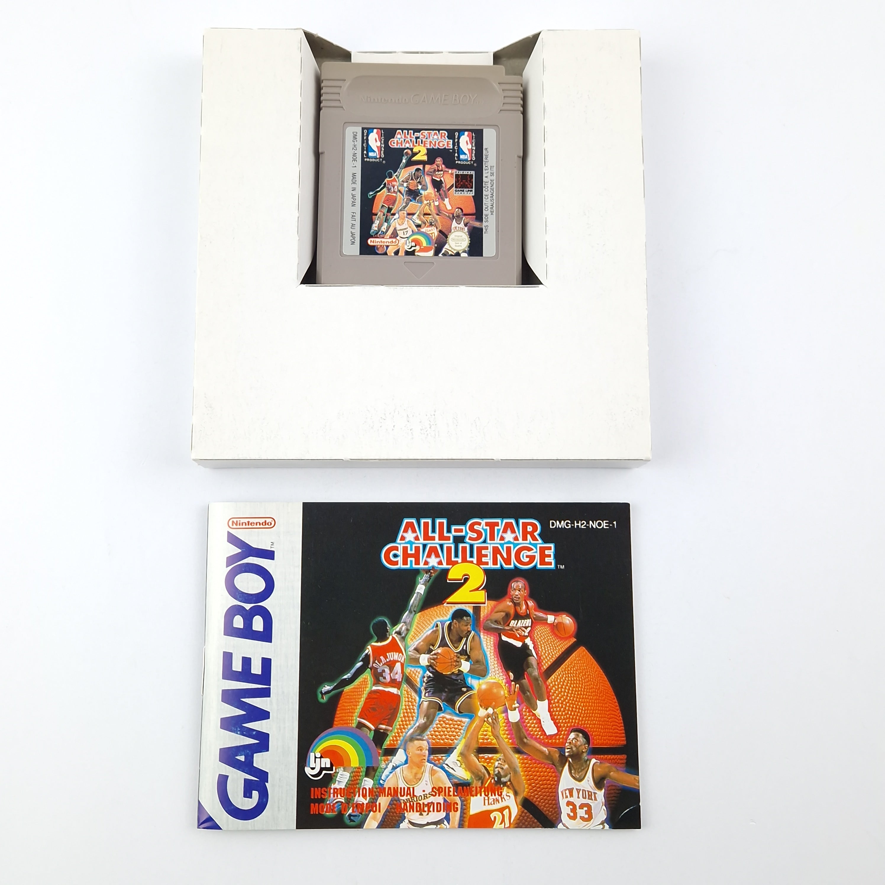 Nintendo Game Boy Spiel – NBA All-Star Challenge 2 OVP