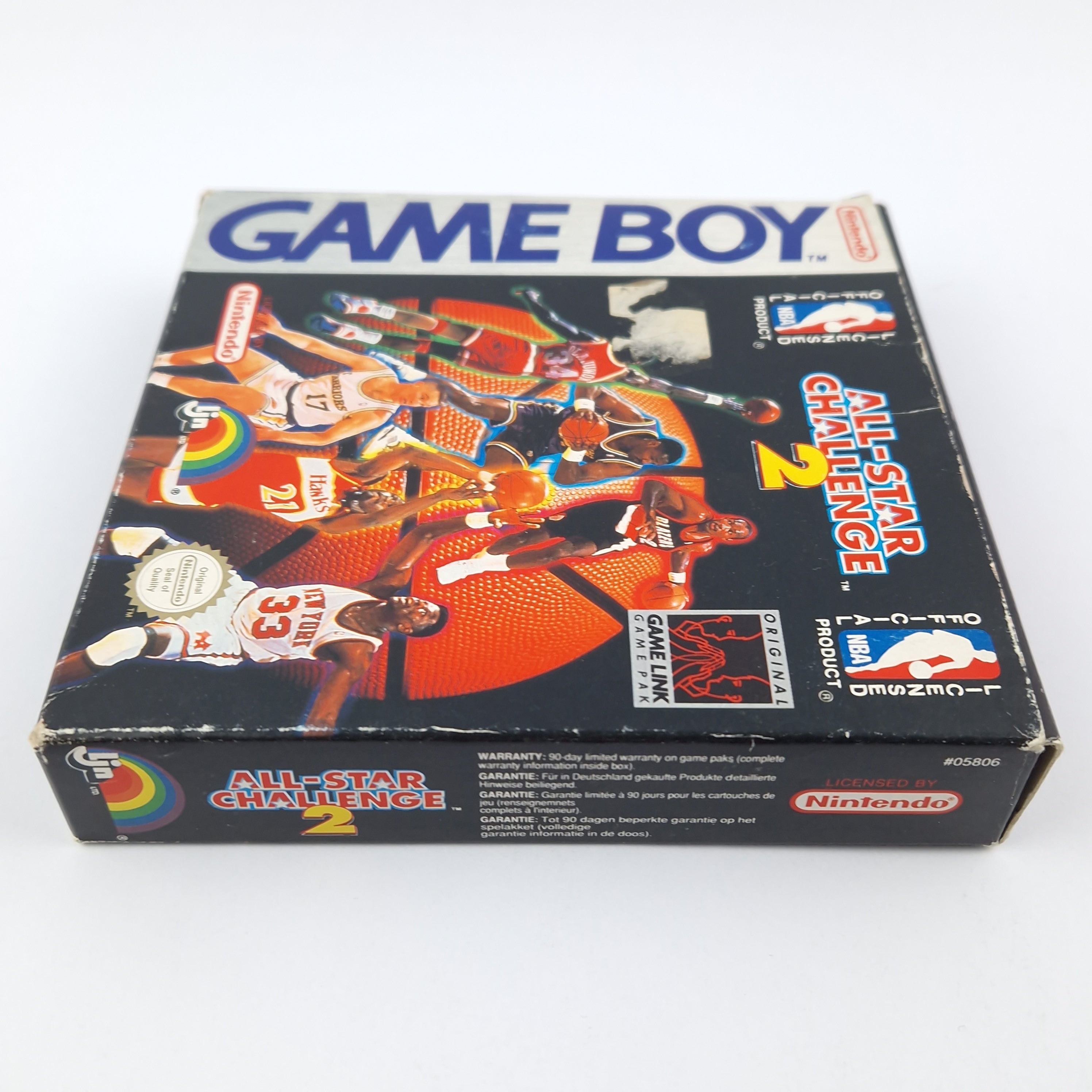 Nintendo Game Boy Spiel – NBA All-Star Challenge 2 OVP