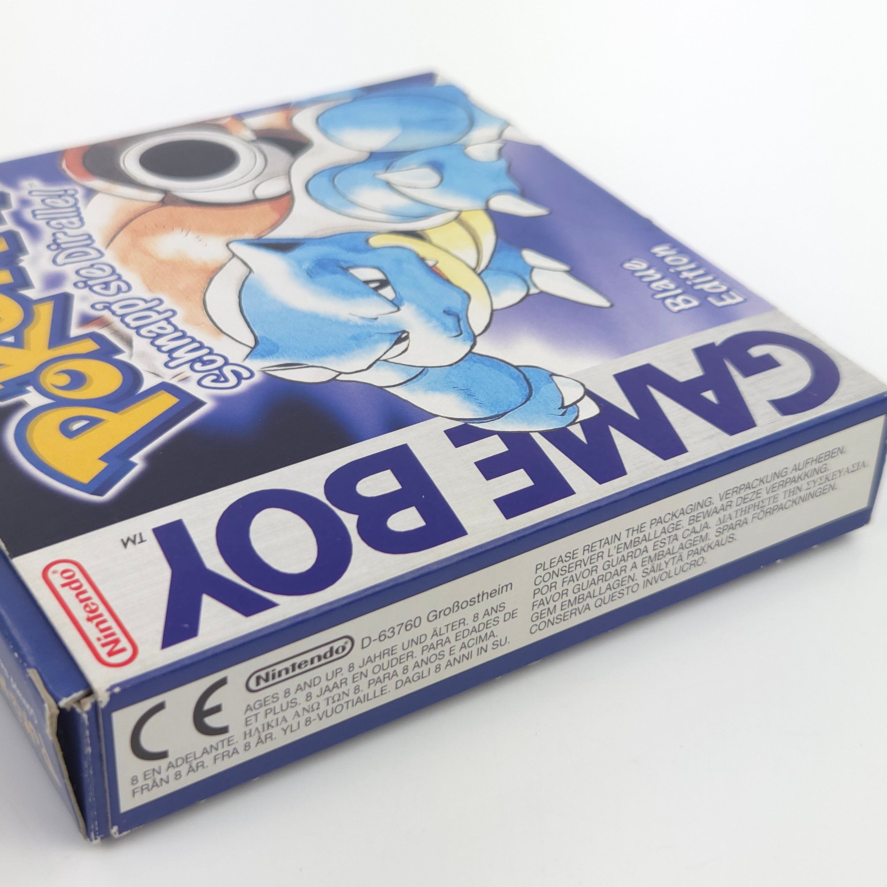 Game Boy Spiel – Pokemon Blaue Edition (PAL NNOE)