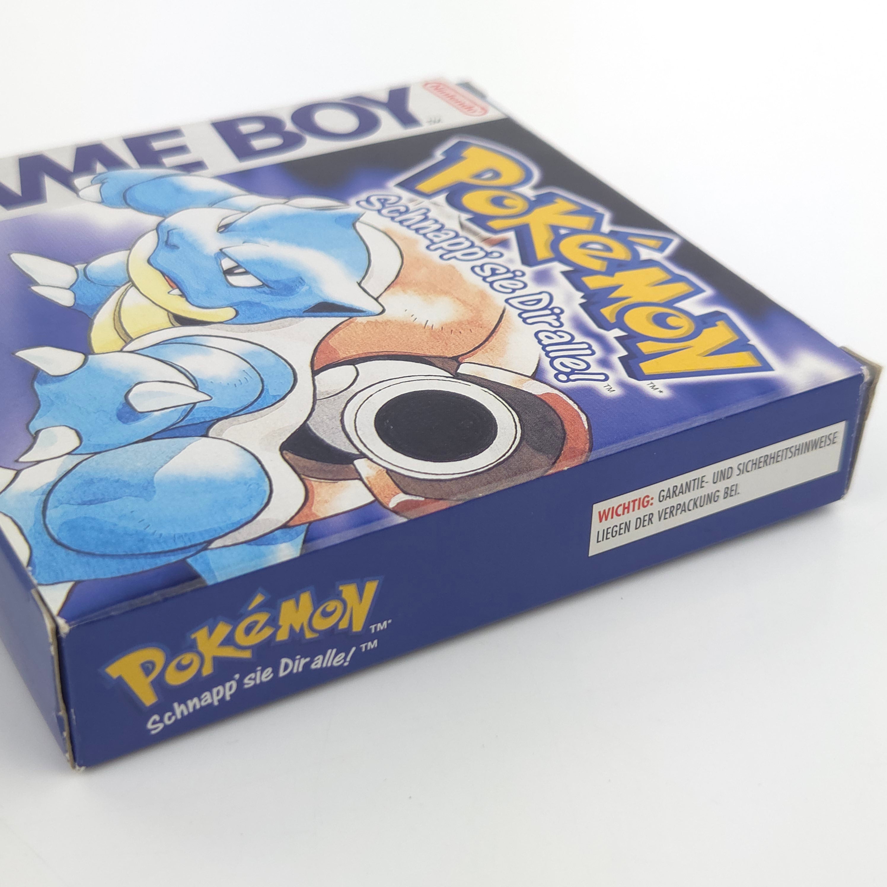 Game Boy Spiel – Pokemon Blaue Edition (PAL NNOE)