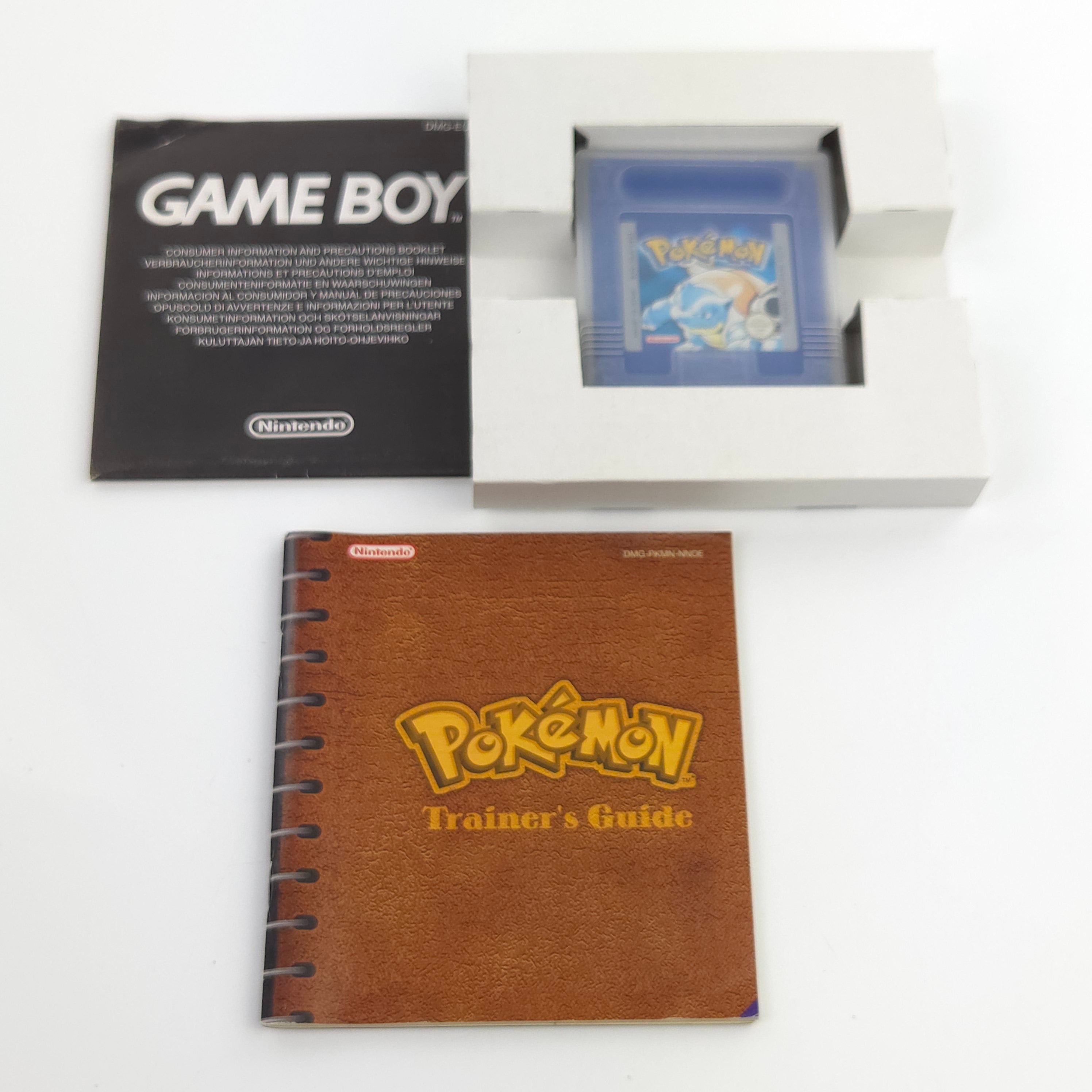 Game Boy Spiel – Pokemon Blaue Edition (PAL NNOE)