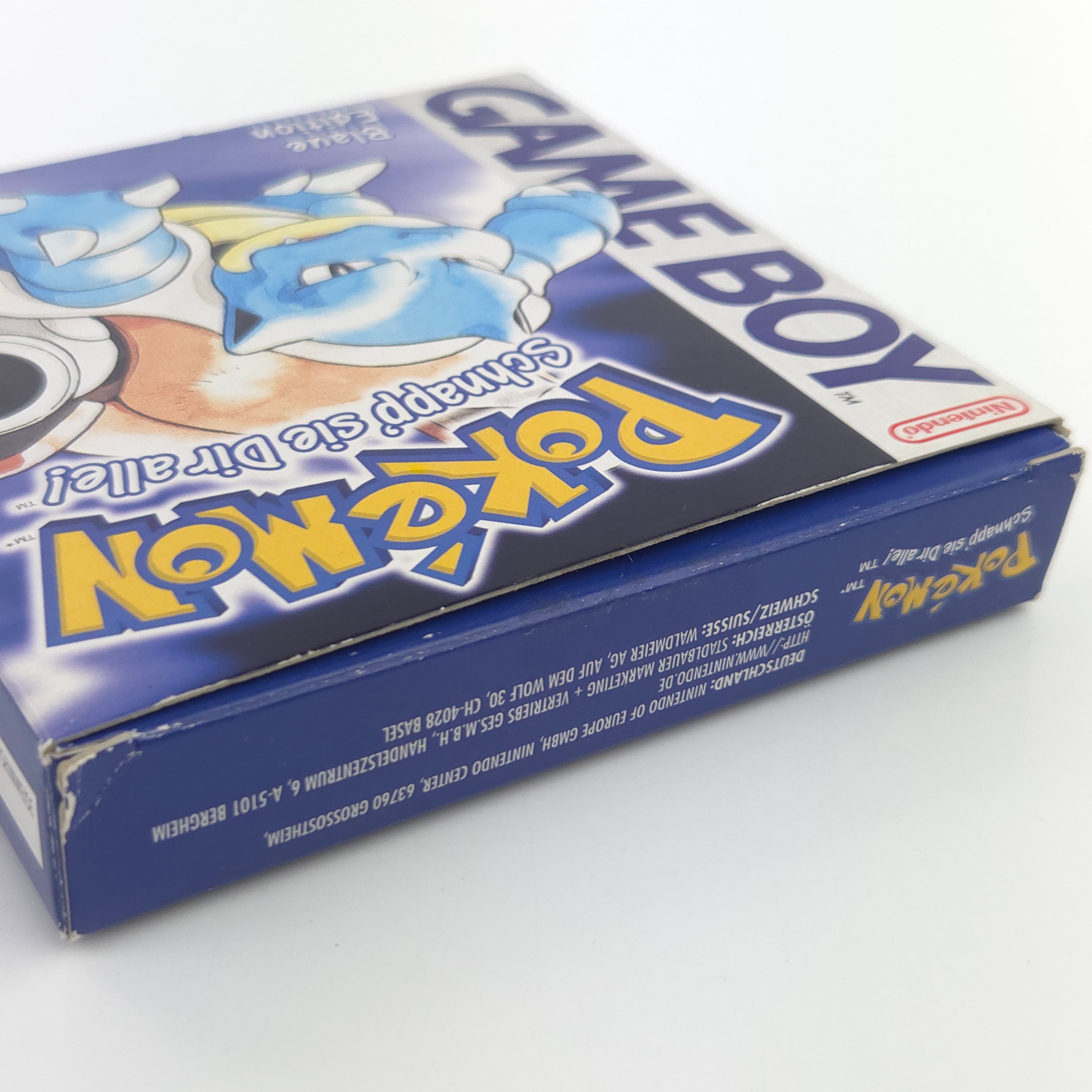 Game Boy Spiel – Pokemon Blaue Edition (PAL NNOE)
