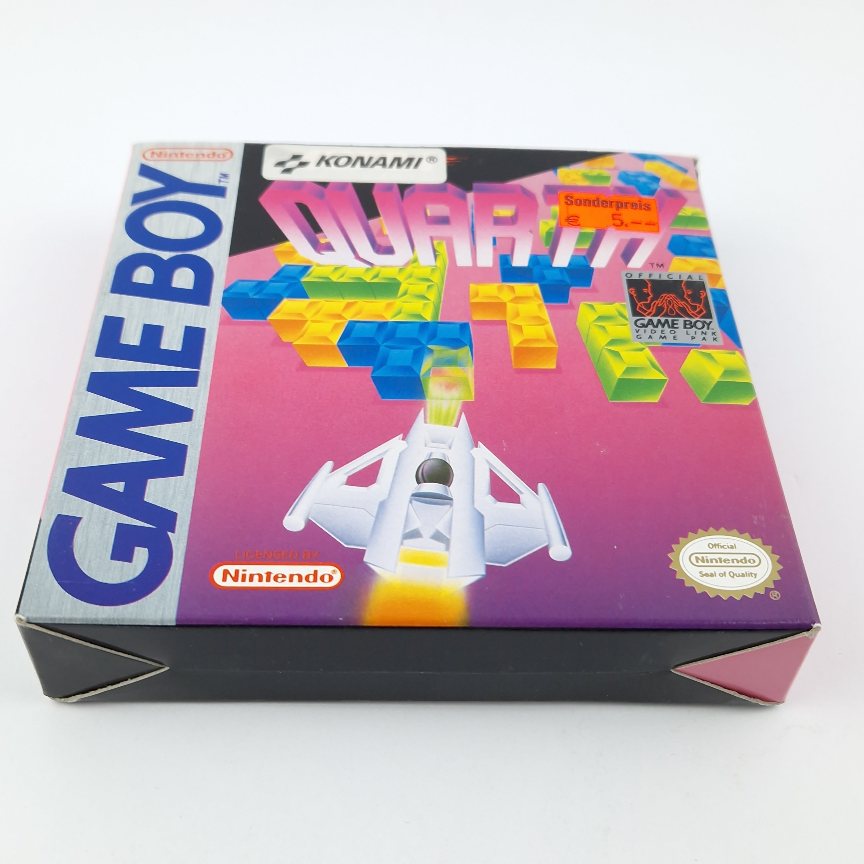 Nintendo Game Boy Spiel – Quarth Modul Anleitung OVP USA