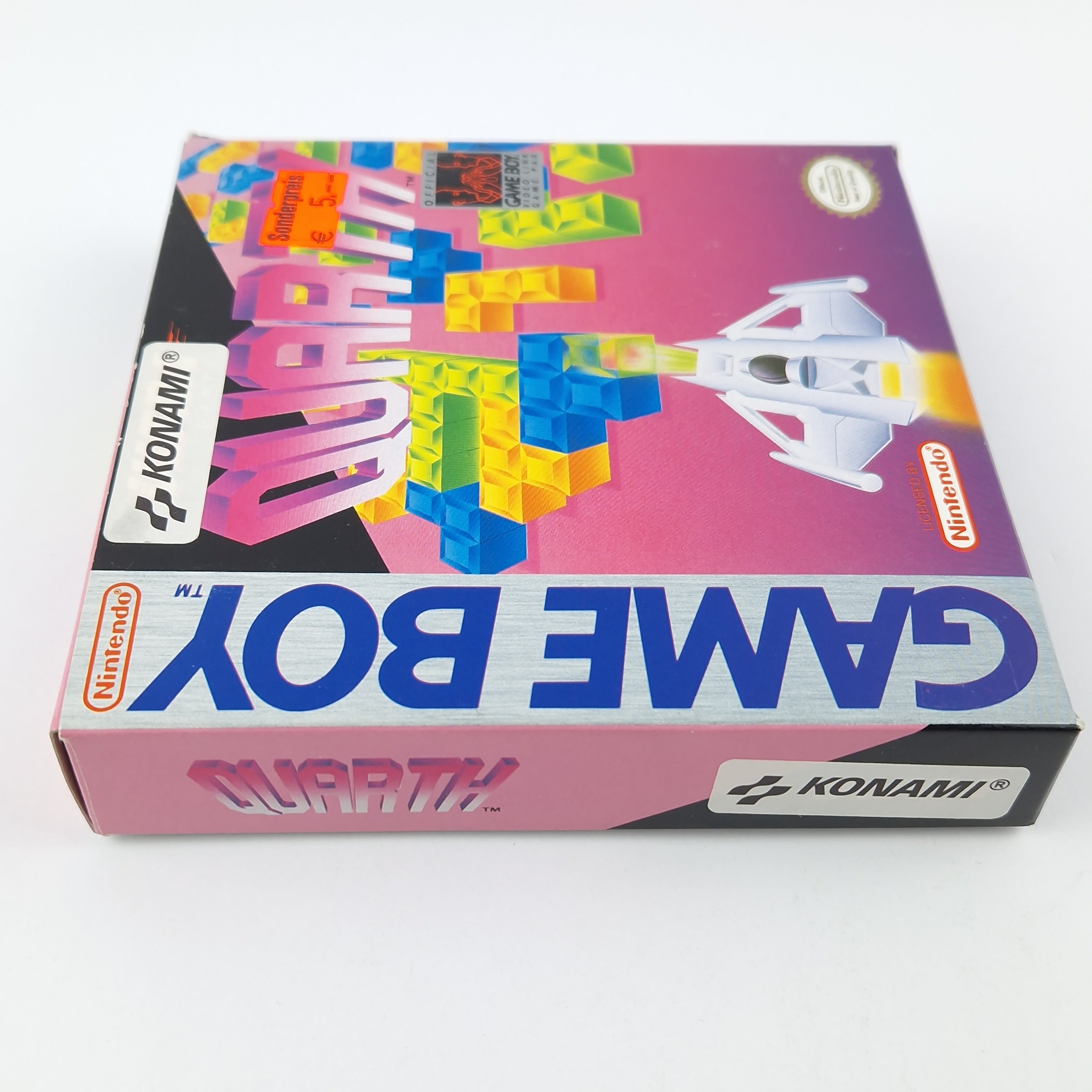 Nintendo Game Boy Spiel – Quarth Modul Anleitung OVP USA