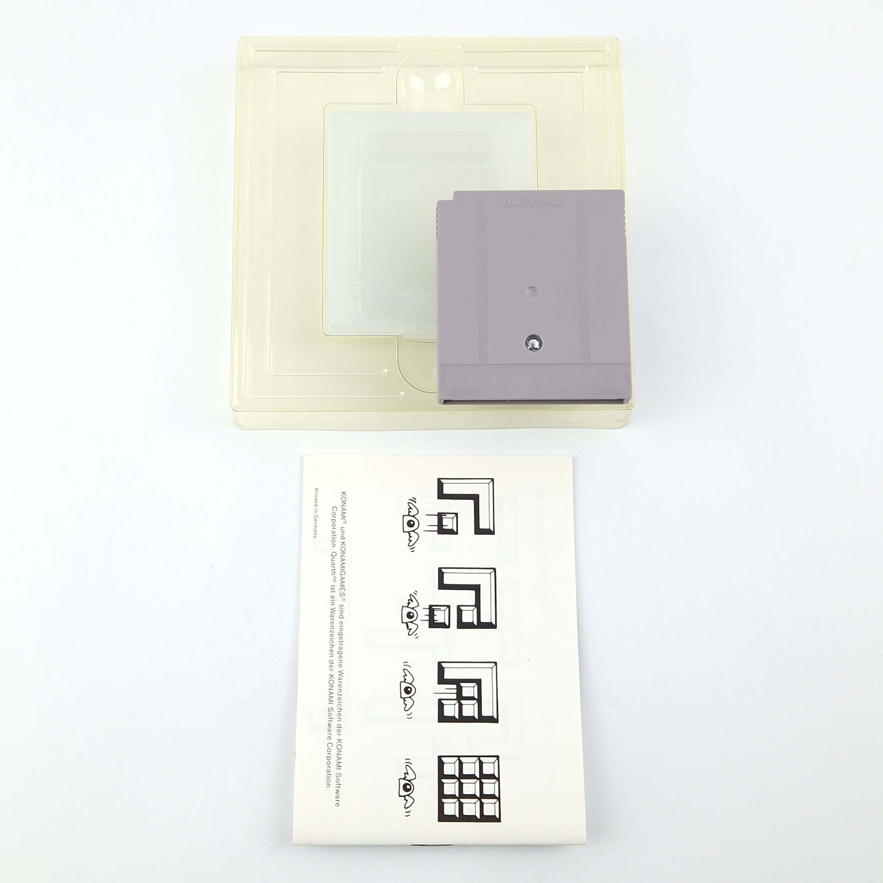 Nintendo Game Boy Spiel – Quarth Modul Anleitung OVP USA