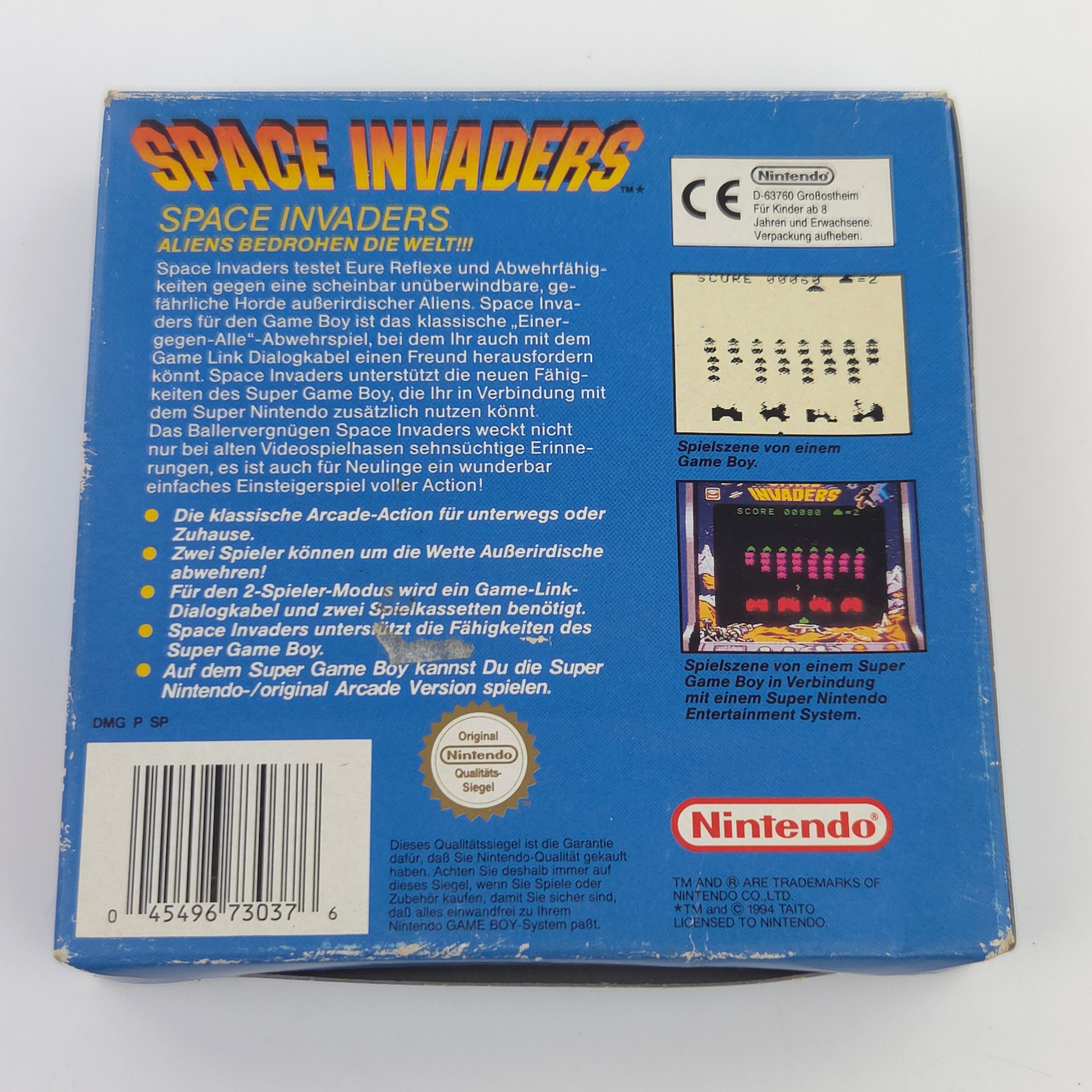 Nintendo Game Boy Spiel – Space Invaders (OVP)