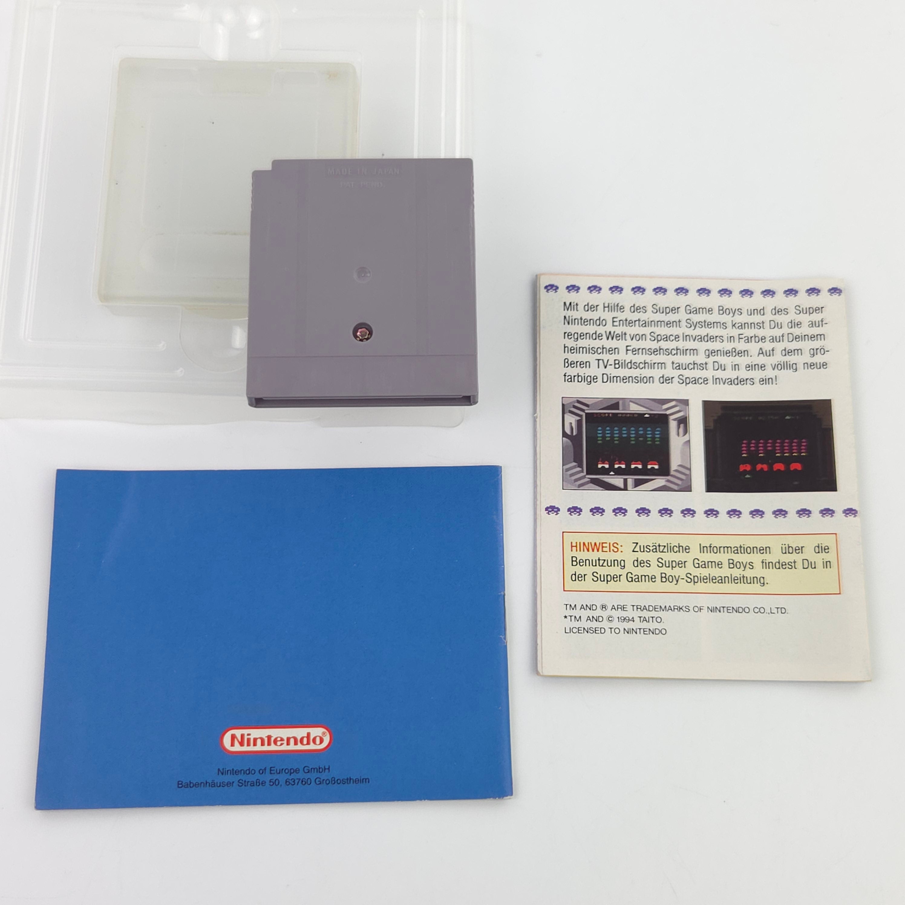 Nintendo Game Boy Spiel – Space Invaders (OVP)