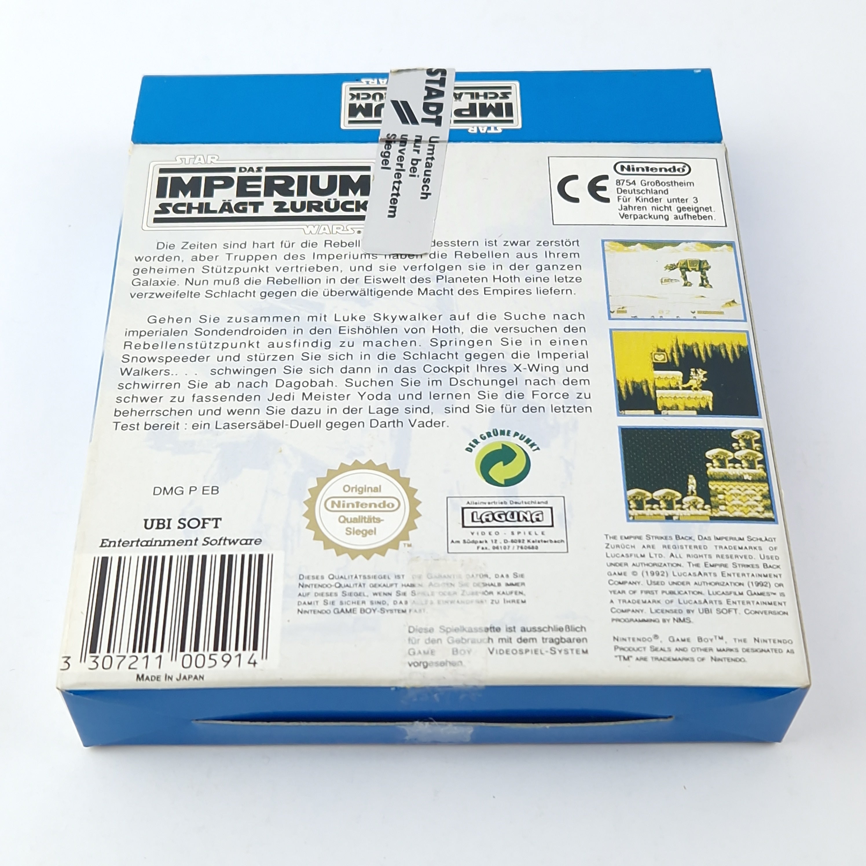 Nintendo Game Boy Spiel – Star Wars Das Imperium schlägt zurück OVP