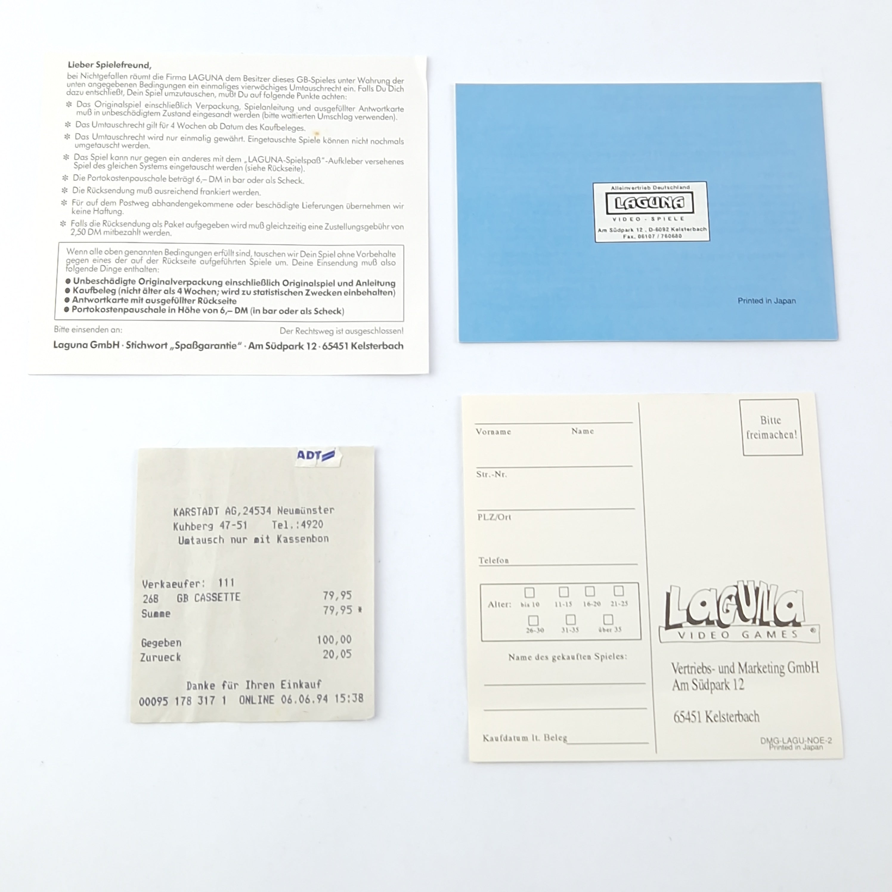 Nintendo Game Boy Spiel – Star Wars Das Imperium schlägt zurück OVP