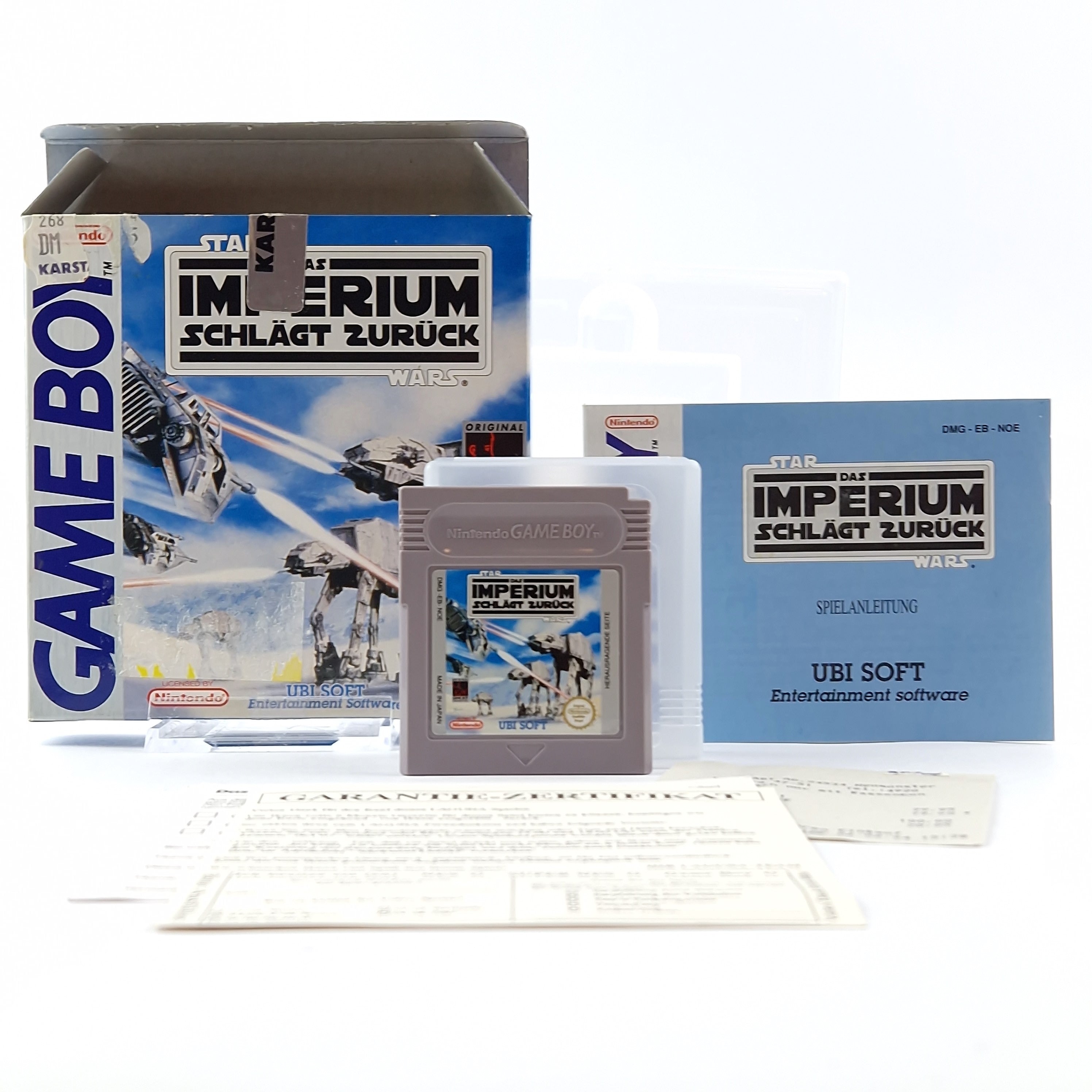 Nintendo Game Boy Spiel – Star Wars Das Imperium schlägt zurück OVP