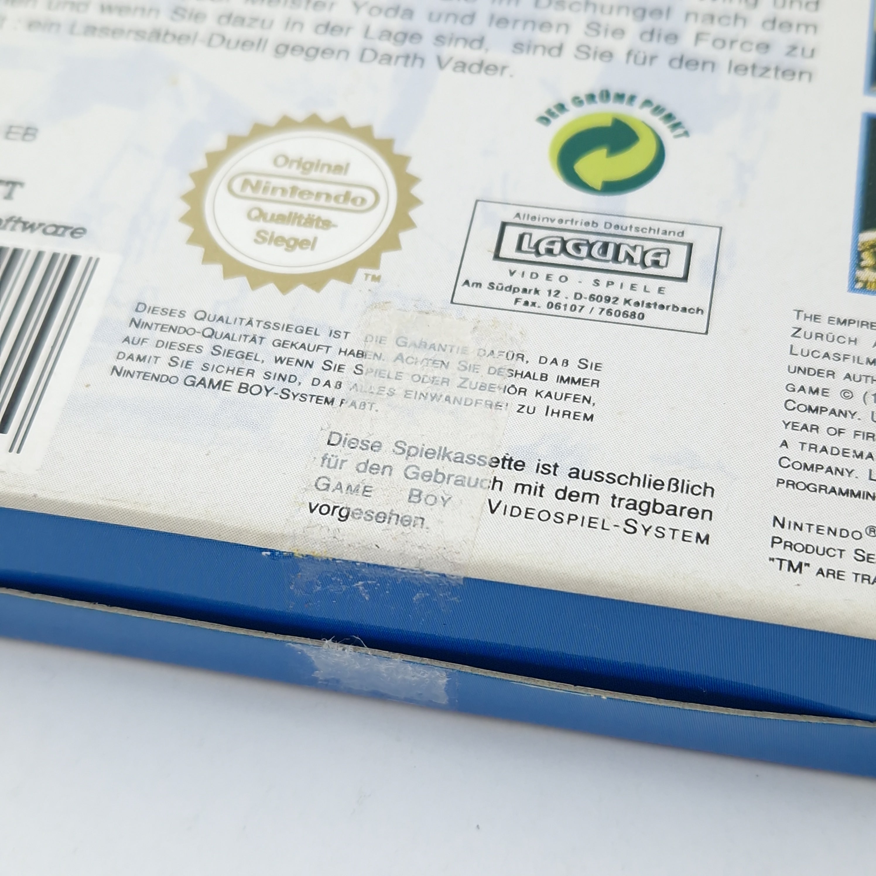 Nintendo Game Boy Spiel – Star Wars Das Imperium schlägt zurück OVP