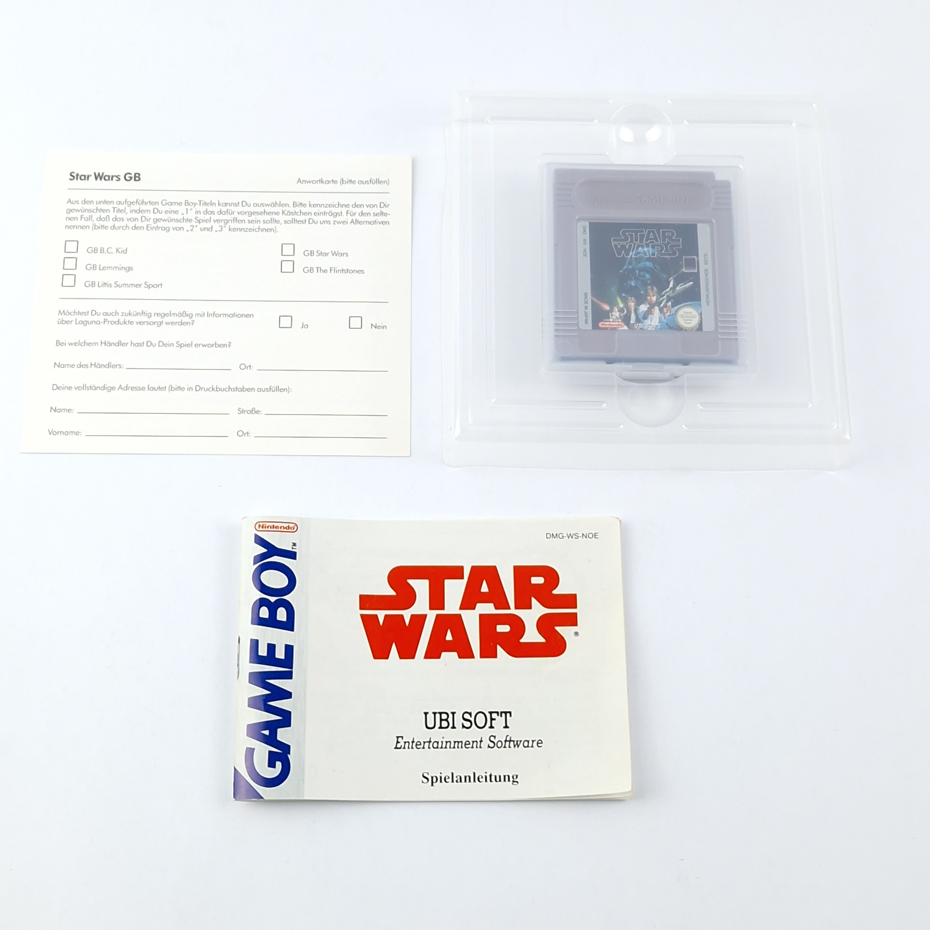 Nintendo Game Boy Spiel – Star Wars OVP Anleitung Modul