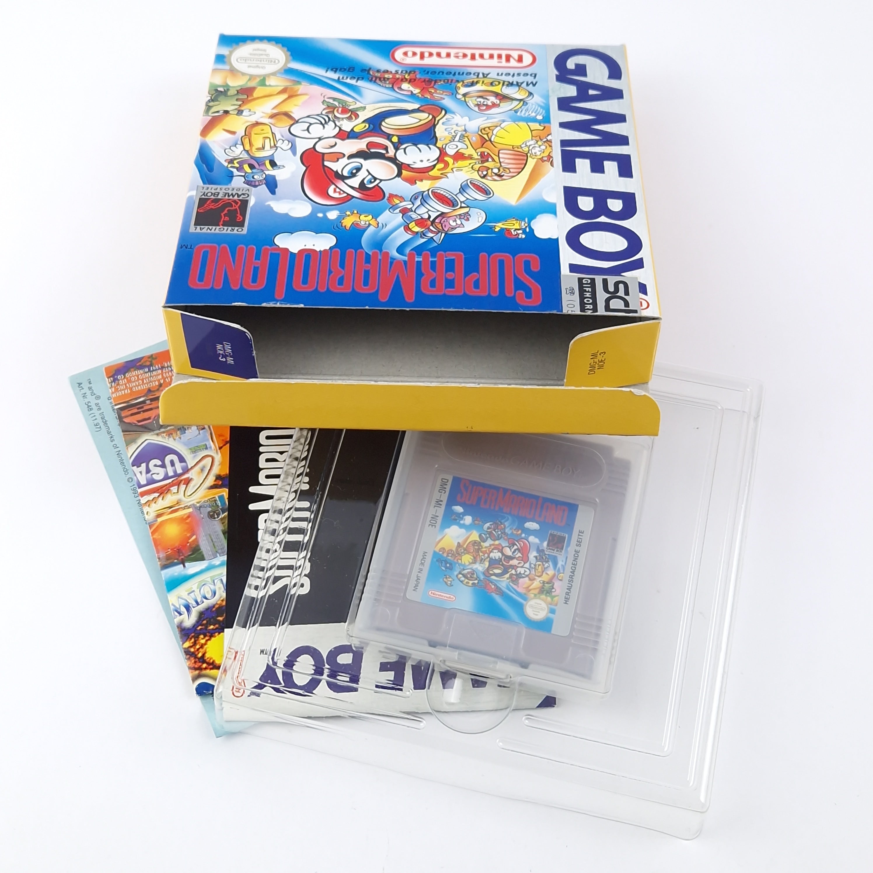 Nintendo Game Boy Spiel – Super Mario Land OVP PAL