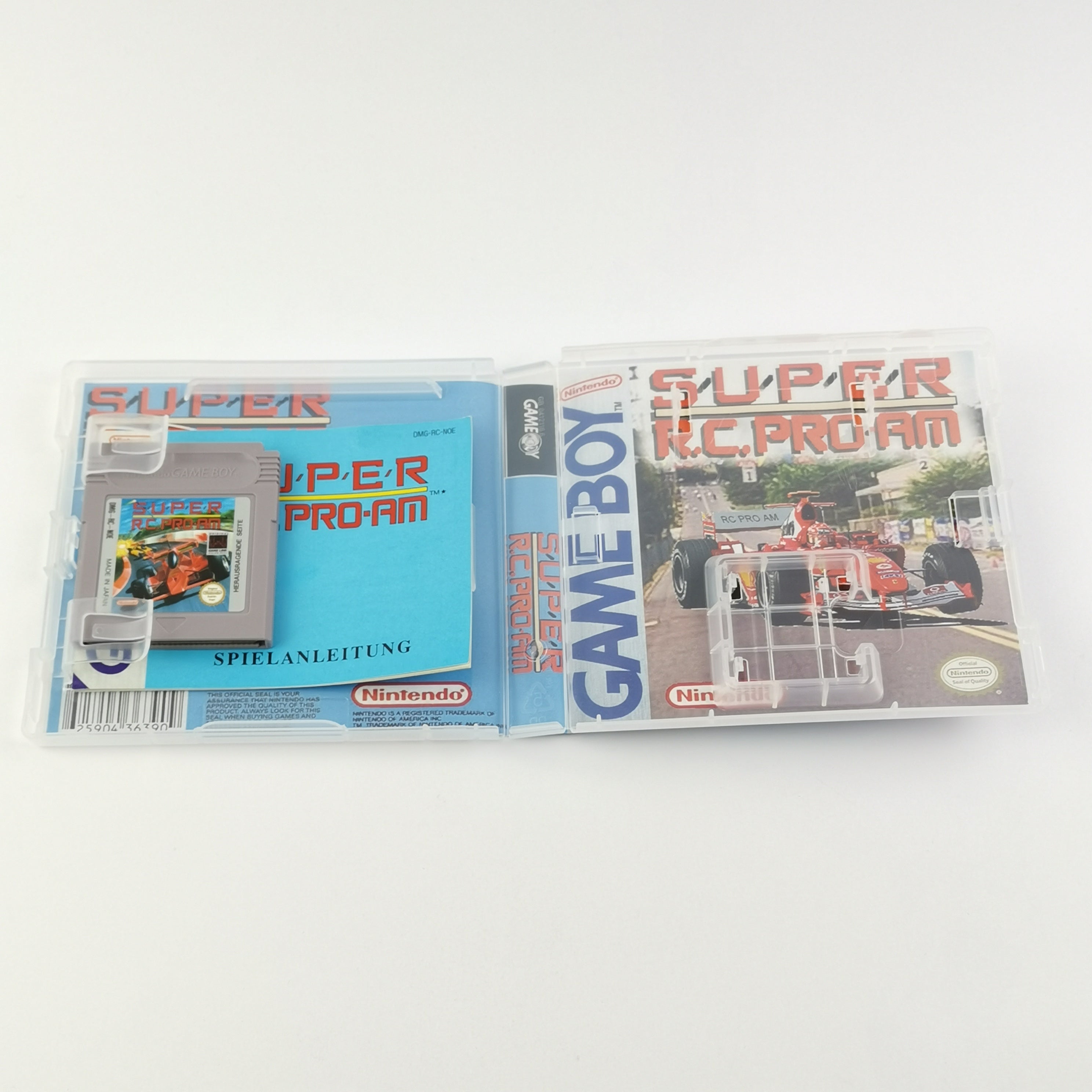 Nintendo Game Boy Classic Spiel: Super R.C. Pro-AM - Modul & Anleitung PAL NOE