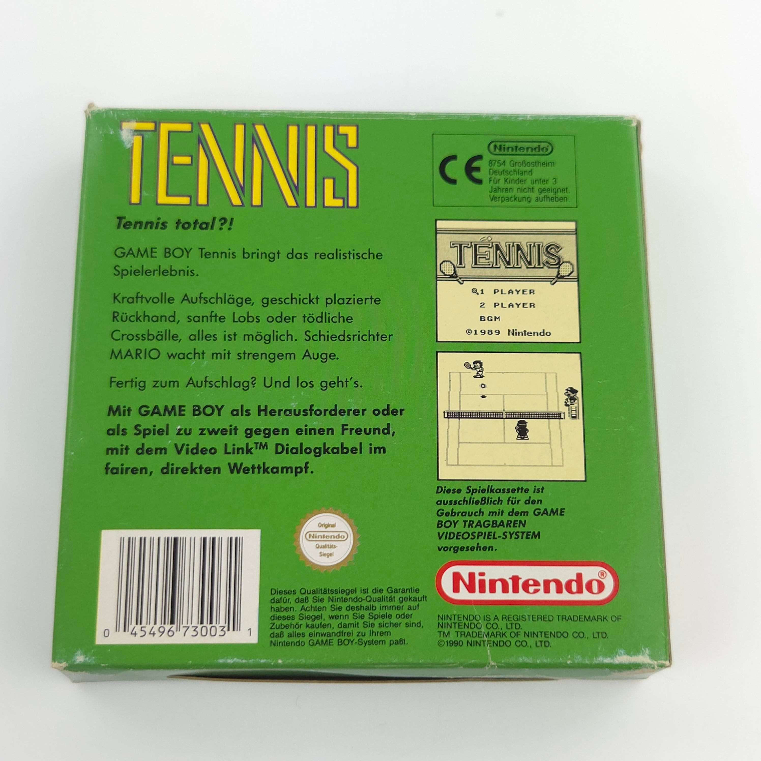 Game Boy Spiel – Tennis (PAL NOE)