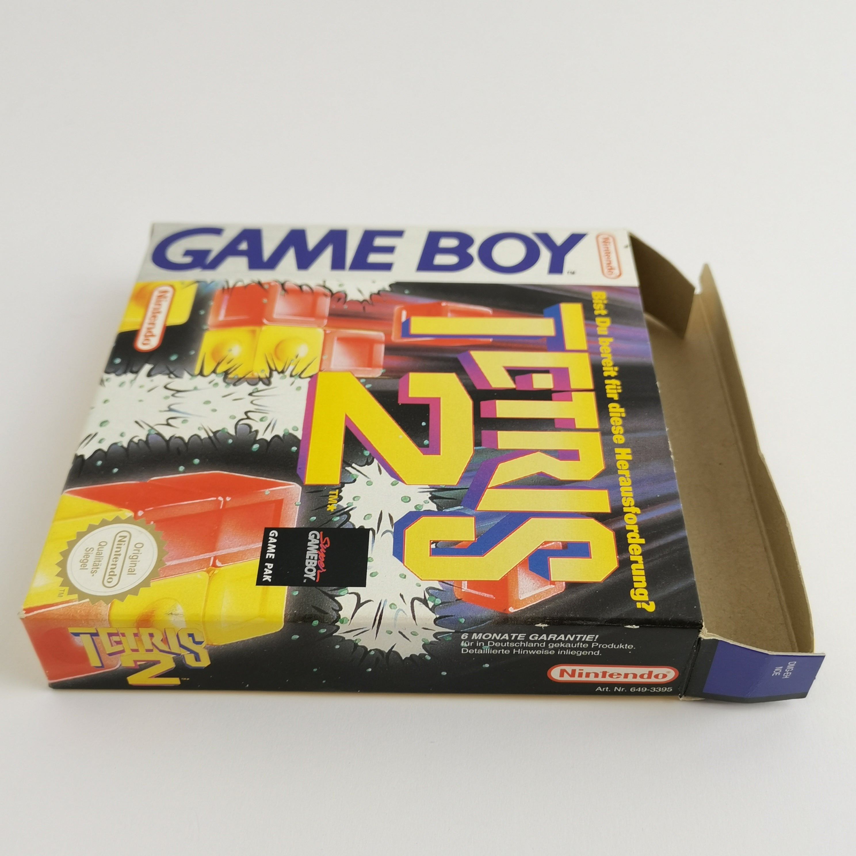 Nintendo Game Boy Spiel – Tetris 2 OVP PAL Classic Spiel