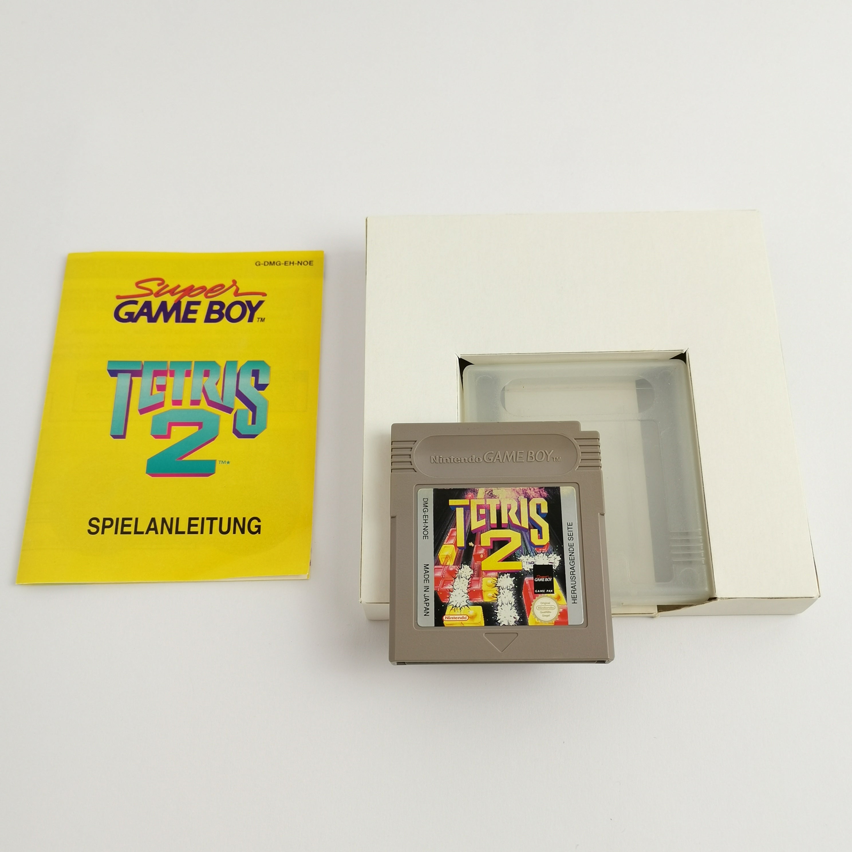 Nintendo Game Boy Spiel – Tetris 2 OVP PAL Classic Spiel