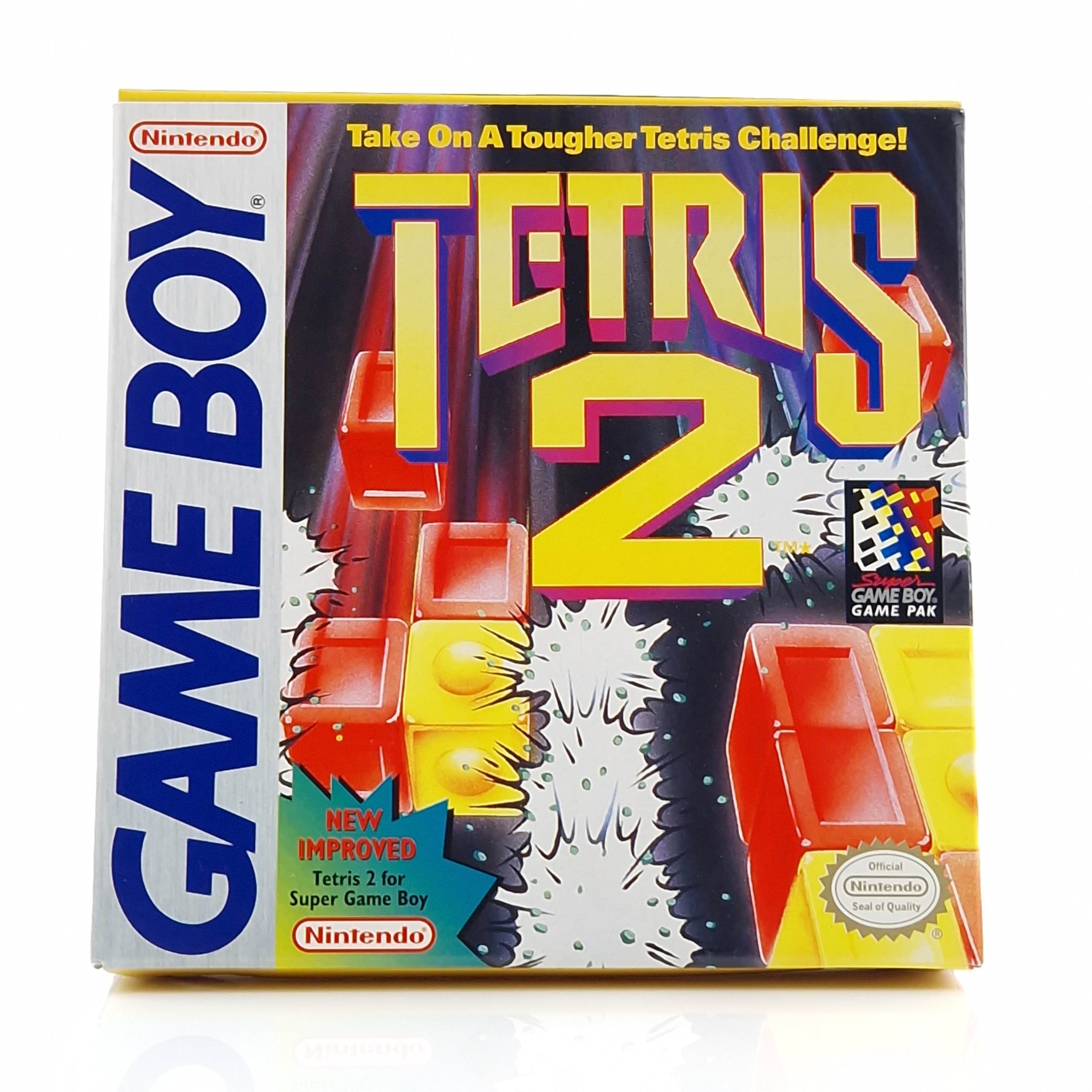 Nintendo Game Boy Spiel – Tetris 2 Modul Anleitung OVP USA