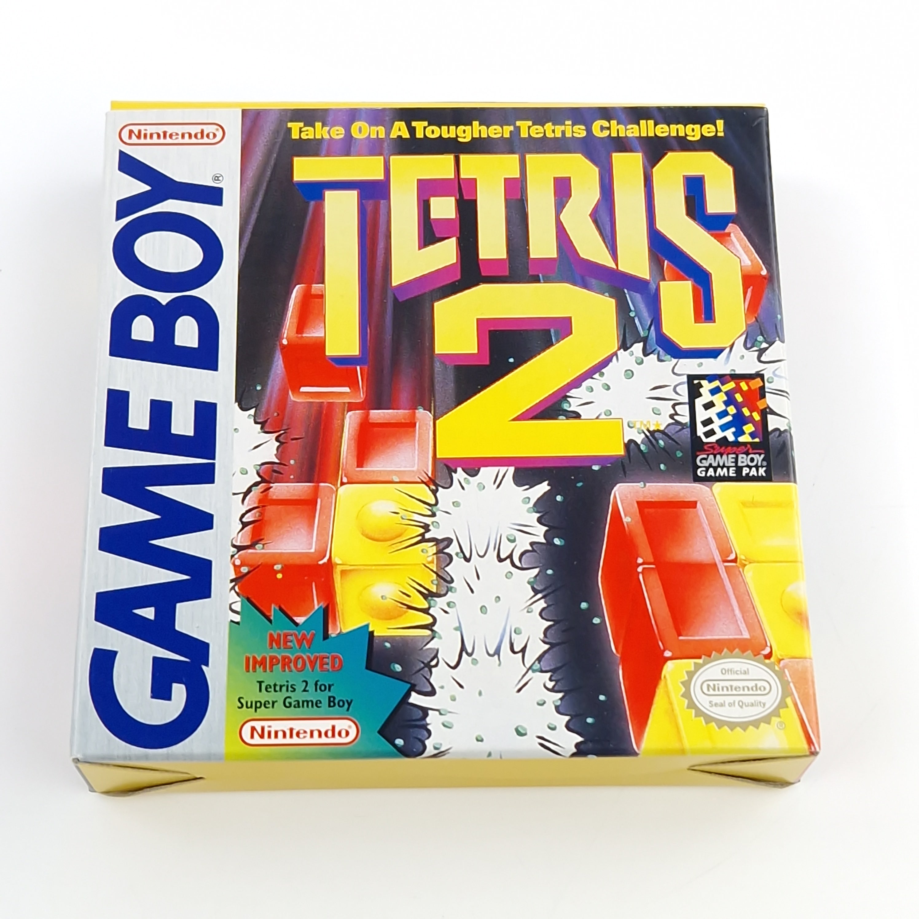 Nintendo Game Boy Spiel – Tetris 2 Modul Anleitung OVP USA