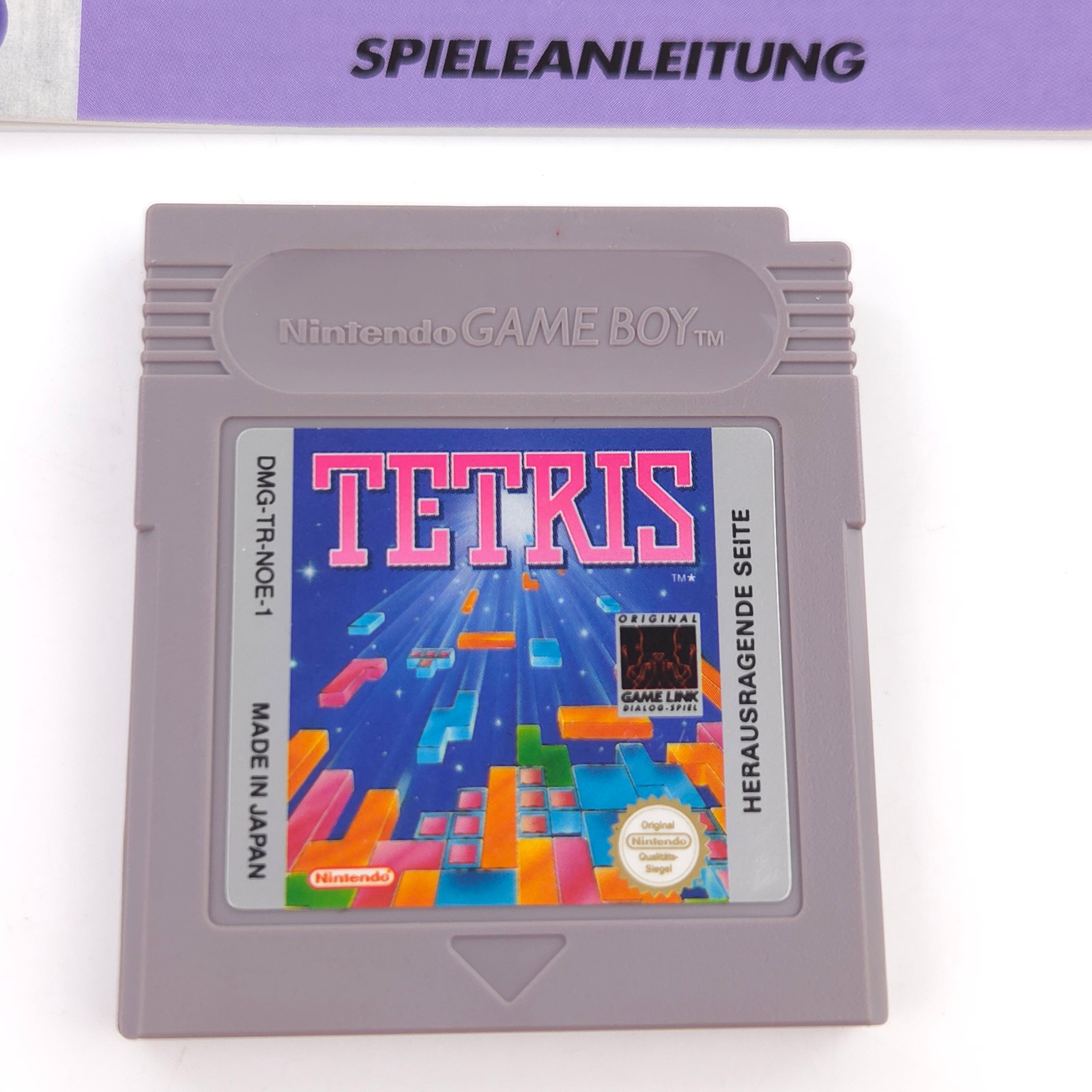 Game Boy Spiel – Tetris mit Anleitung (Game Boy Modul)
