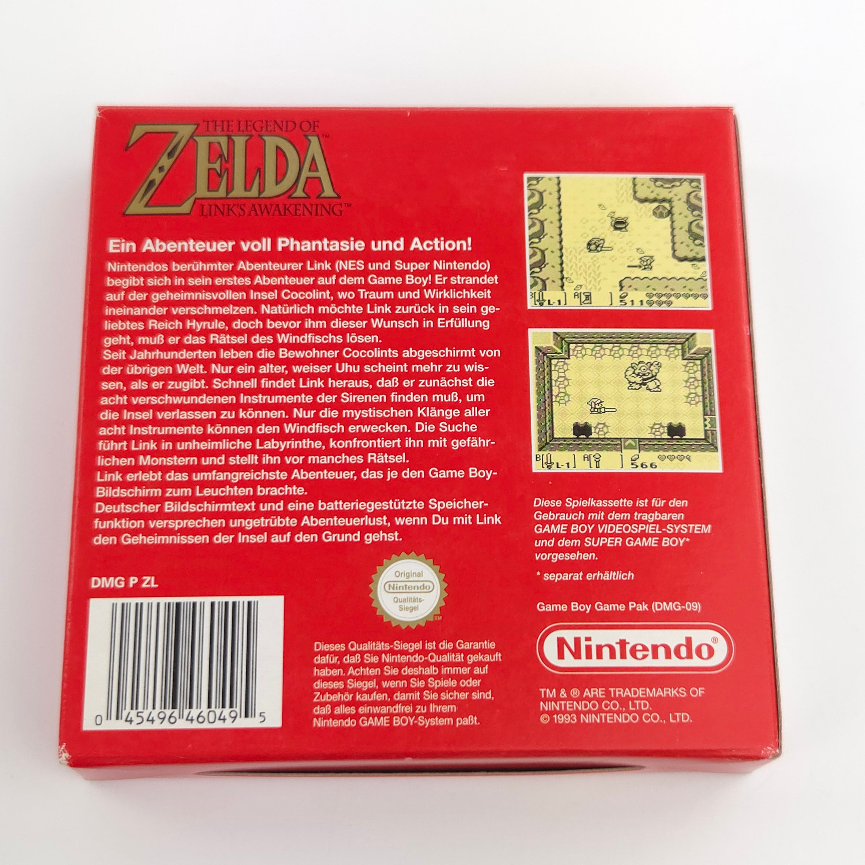 Nintendo Game Boy Spiel – The Legend of Zelda Links Awakening PAL
