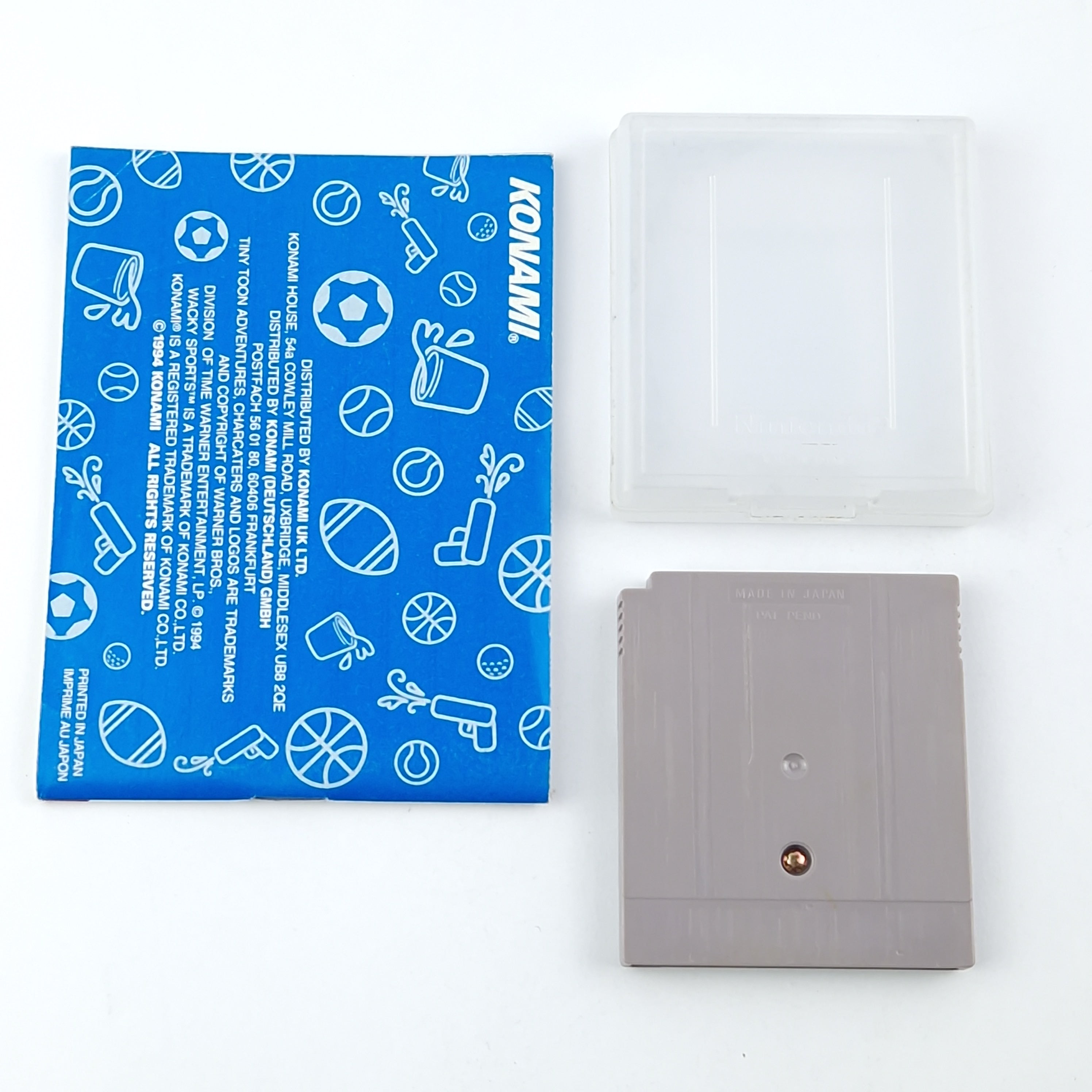 Game Boy Classic Spiel – Tiny Toon Wild und Wacky Sports