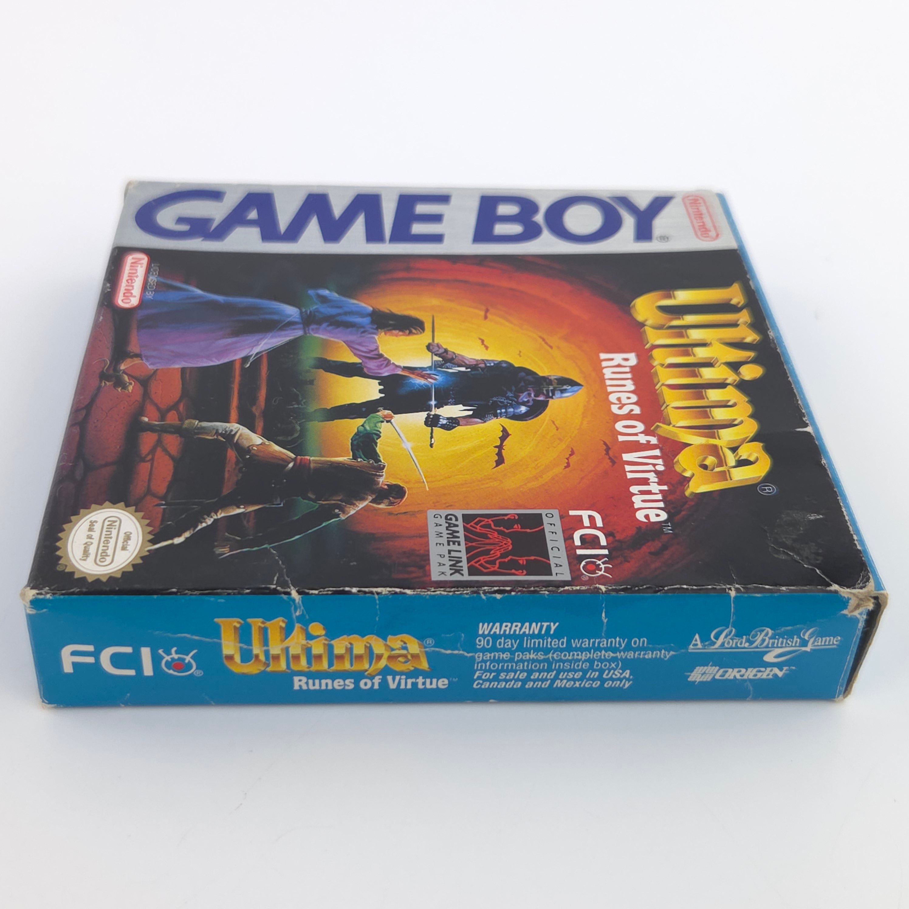 Game Boy Spiel – Ultima Runes of Virtue (OVP NTSC-U/C)