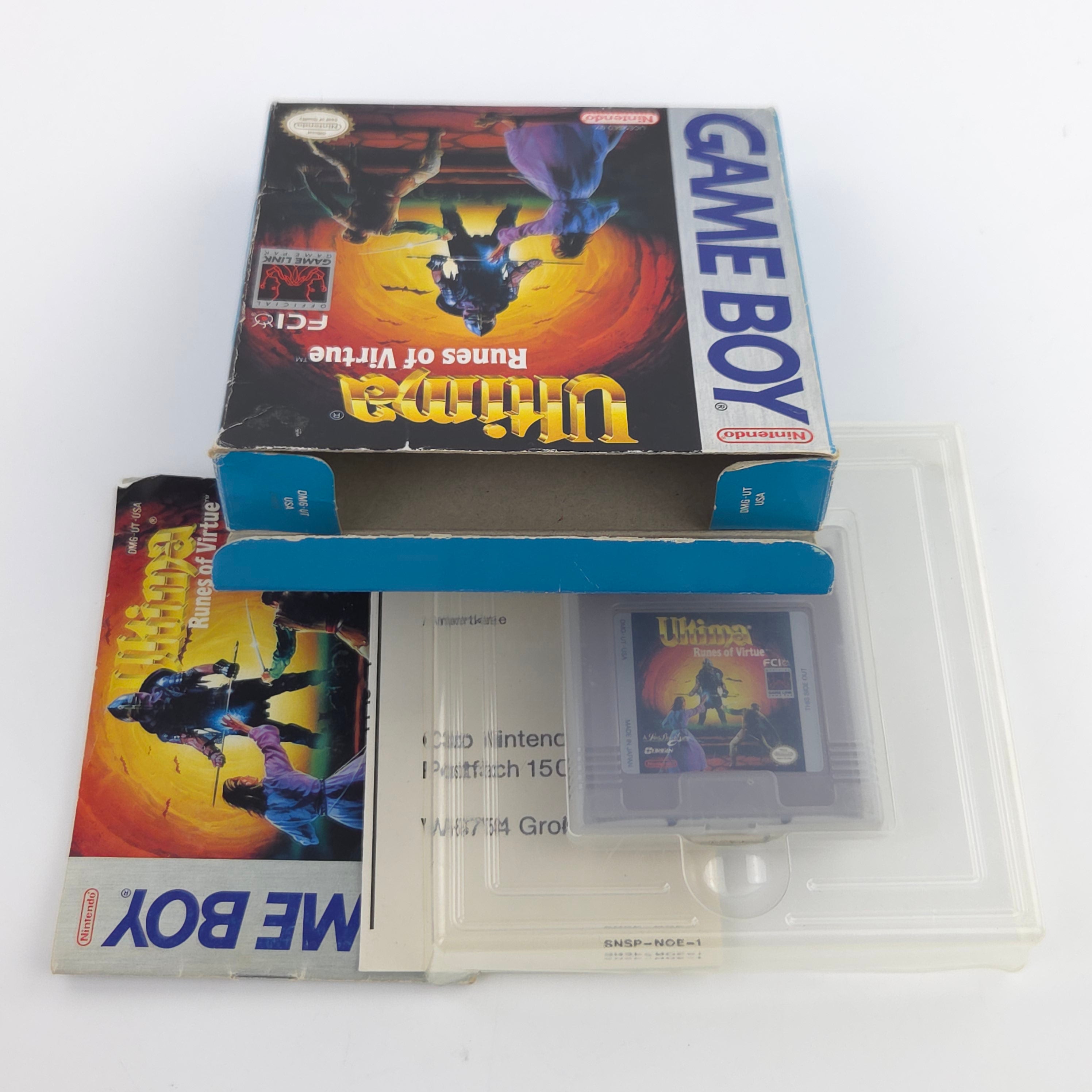 Game Boy Spiel – Ultima Runes of Virtue (OVP NTSC-U/C)