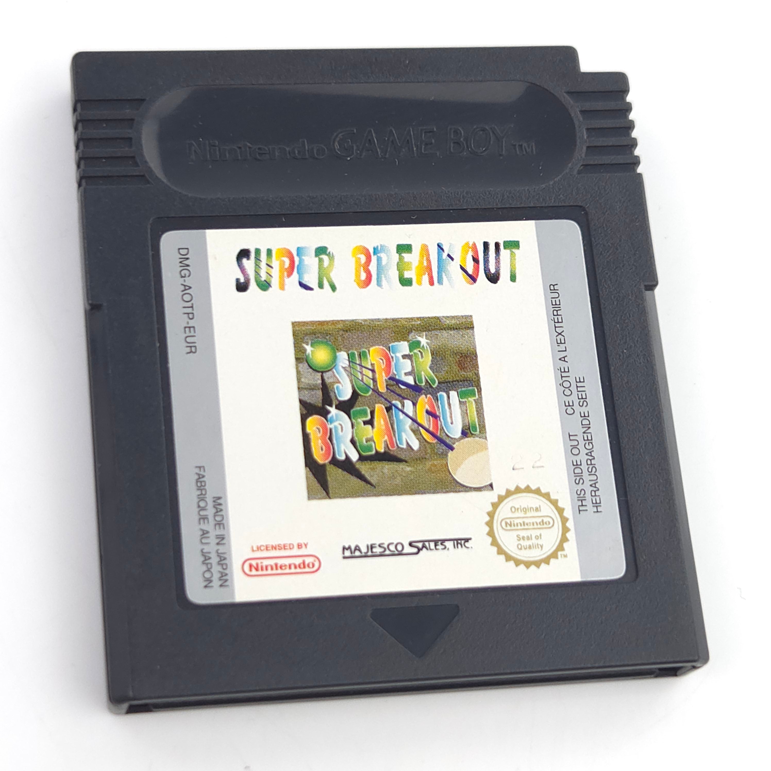 Game Boy Spiel – Super Breakout (PAL)