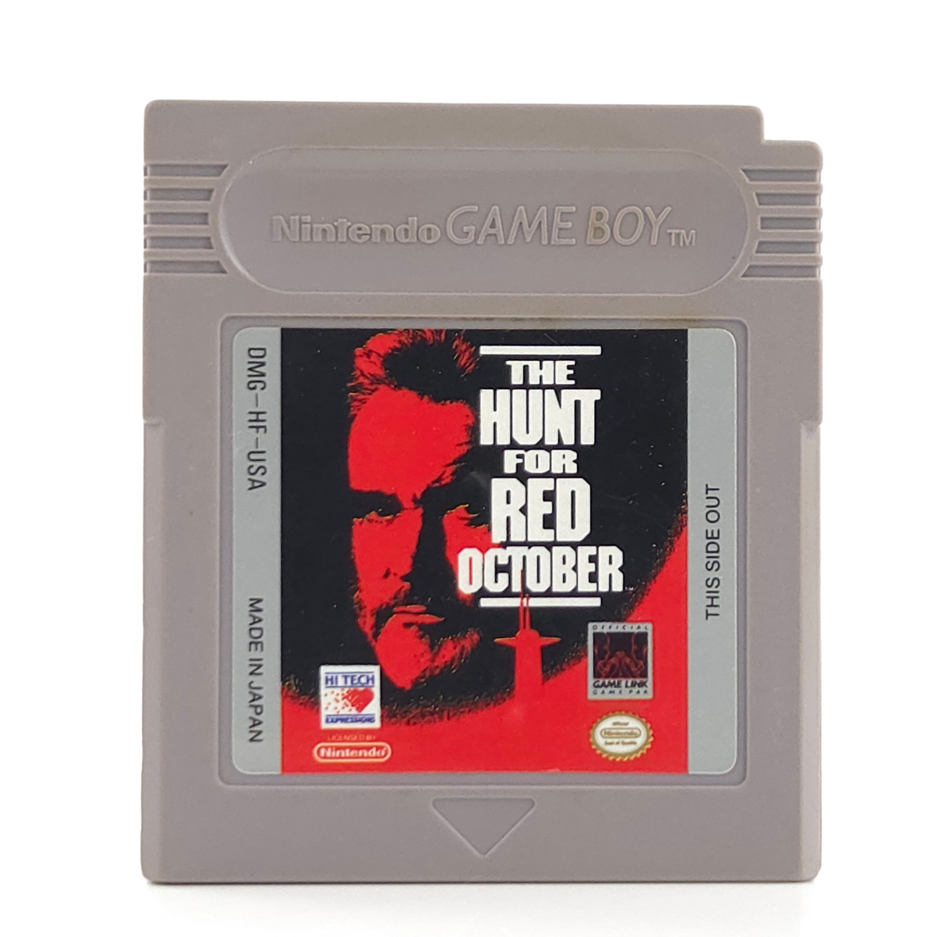 Nintendo Game Boy Spiel The Hunt for Red October US Modul