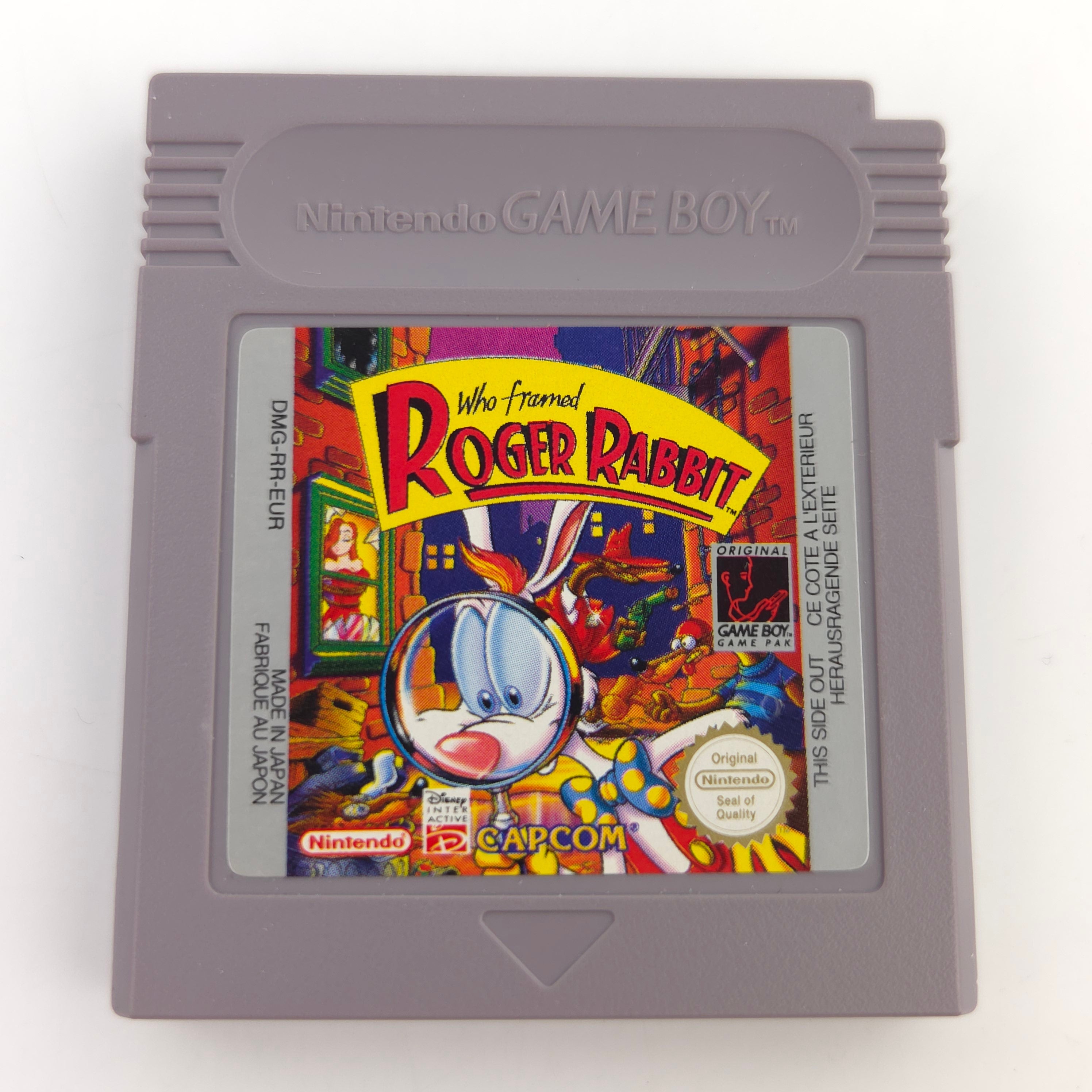 Nintendo Game Boy Spiel Who Framed Roger Rabbit PAL EUR