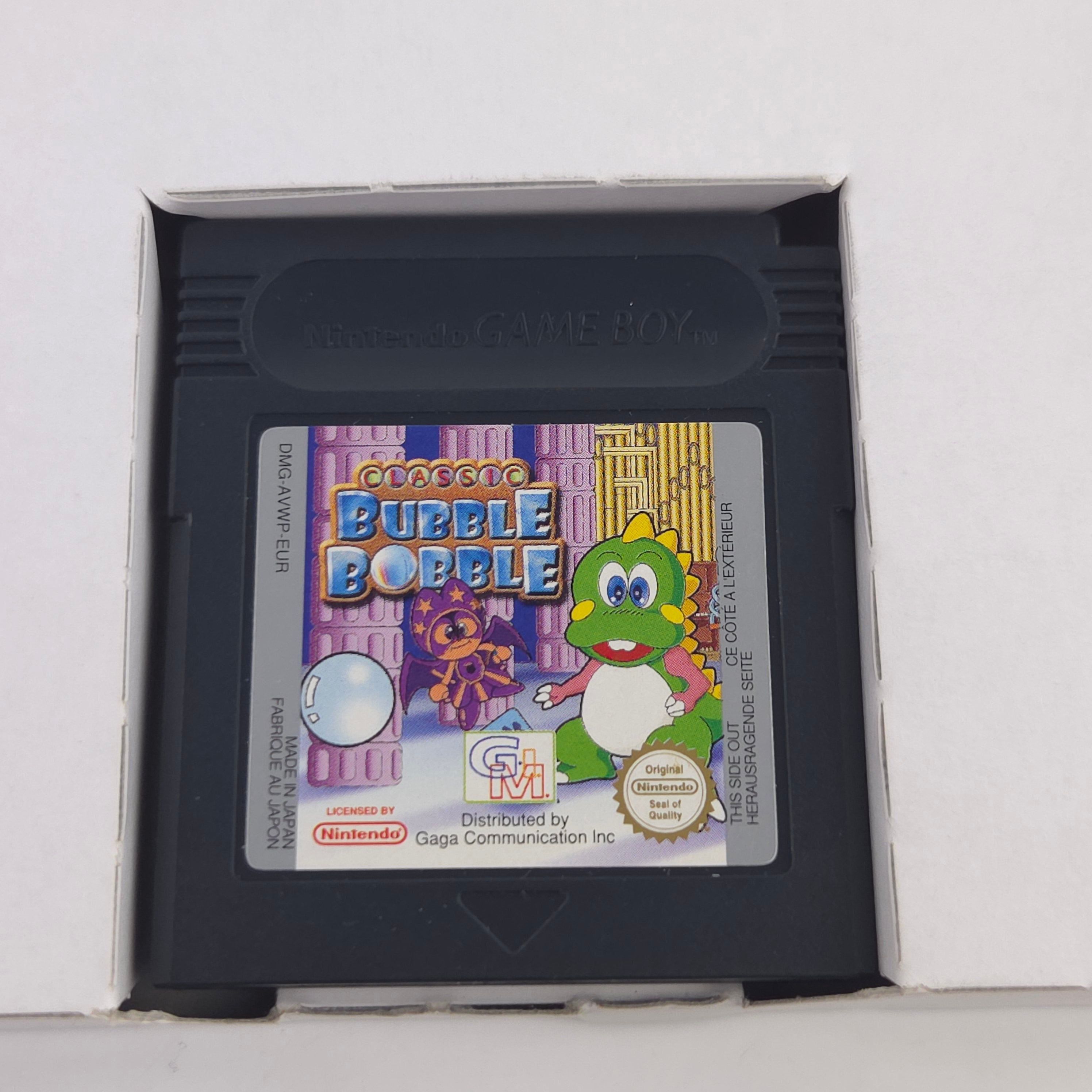 Game Boy Color Spiel Bubble Bobble GBC OVP PAL EUR