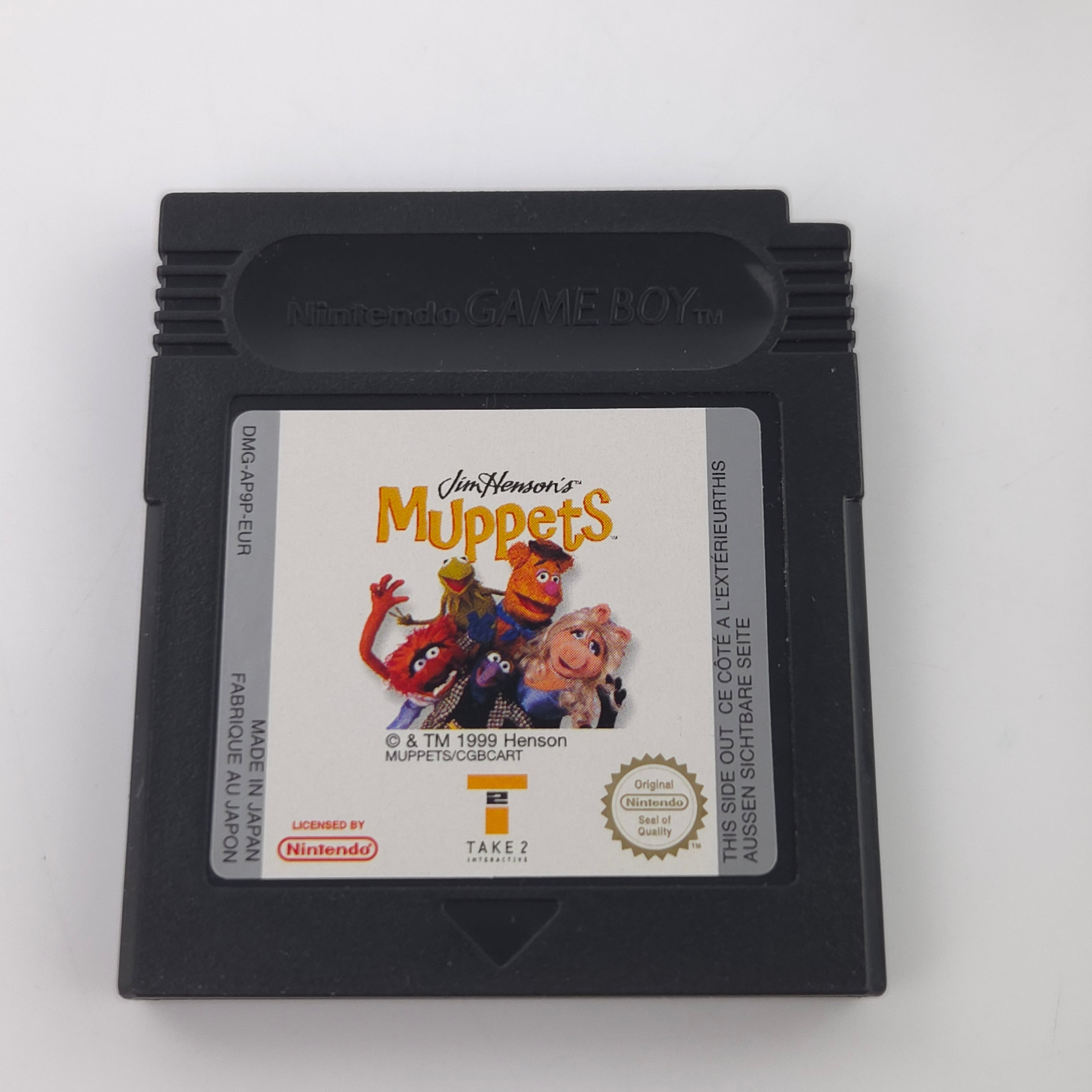 Nintendo Game Boy Color Spiel Jim Hensons Muppets OVP PAL