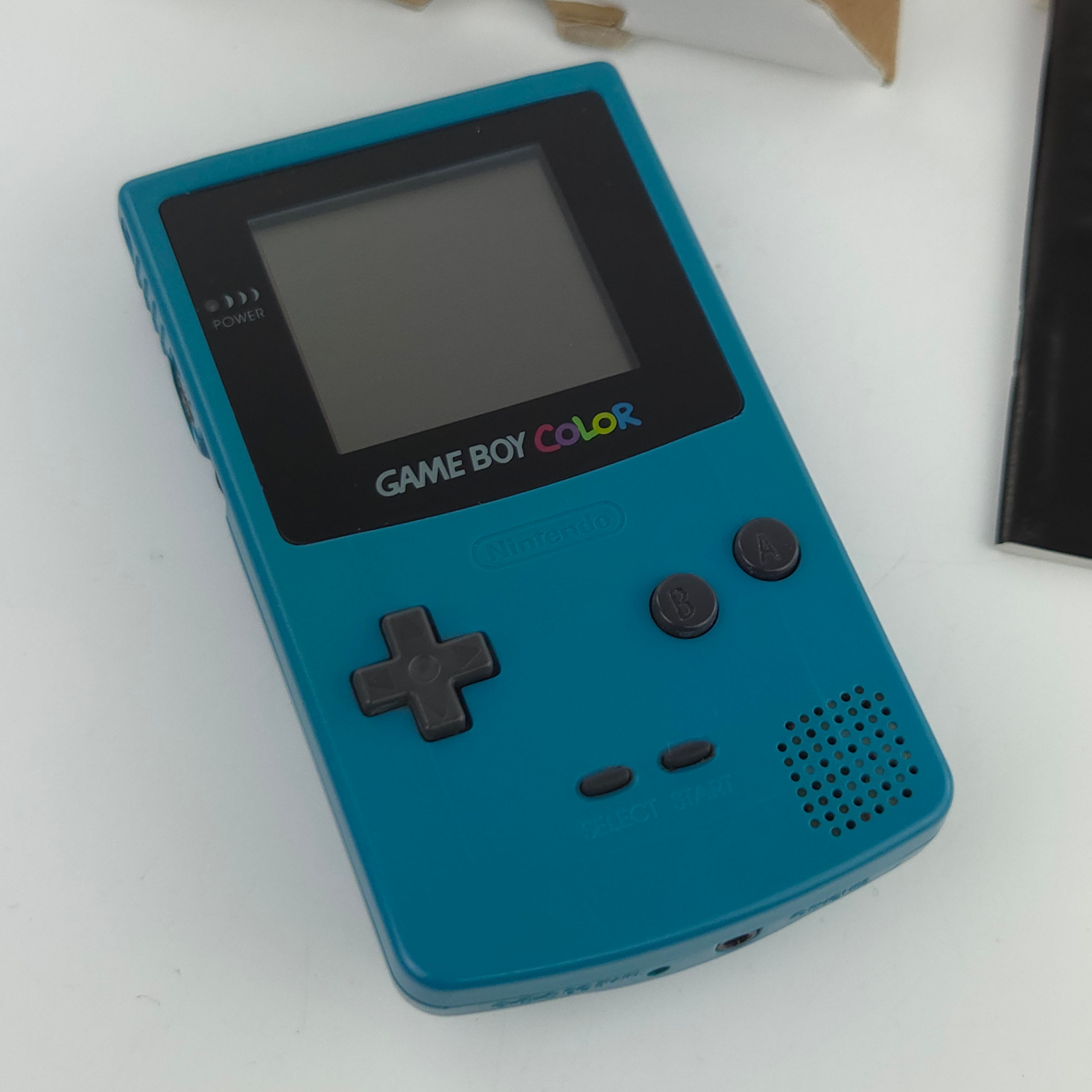 Nintendo Game Boy Color Konsole Türkis CGB-001 OVP PAL