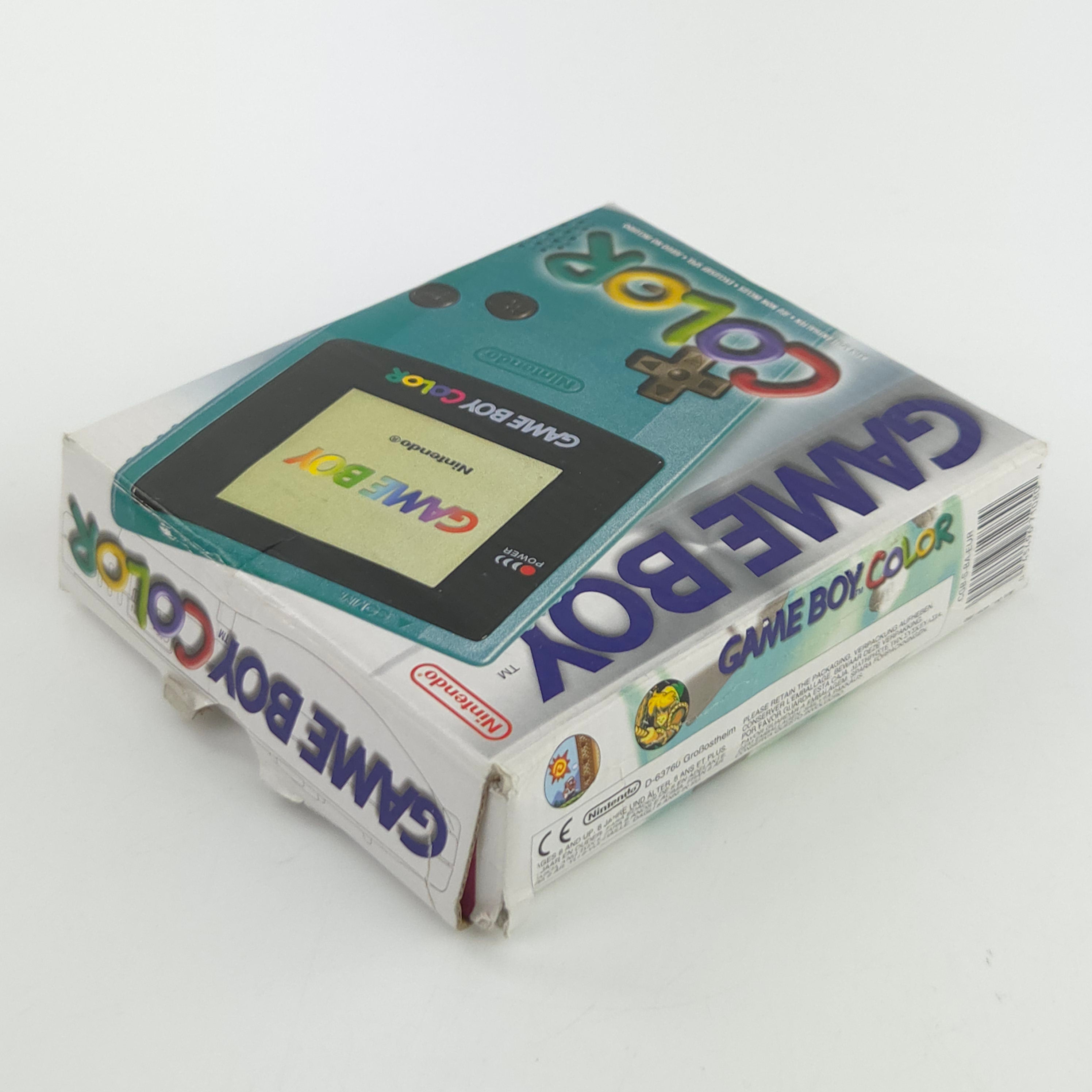 Nintendo Game Boy Color Konsole Türkis CGB-001 OVP PAL