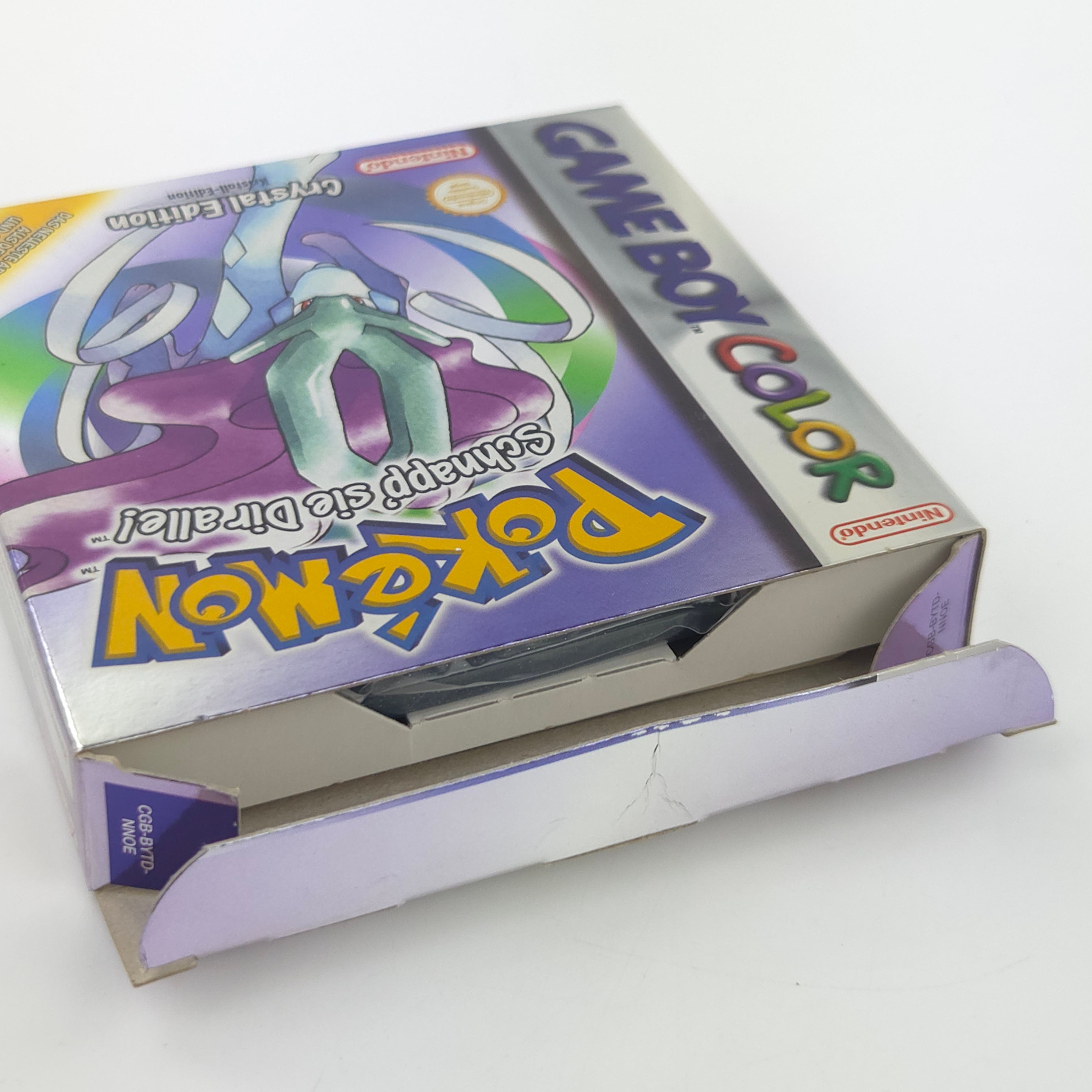 Game Boy Color Spiel – Pokémon Kristall-Edition (OVP)